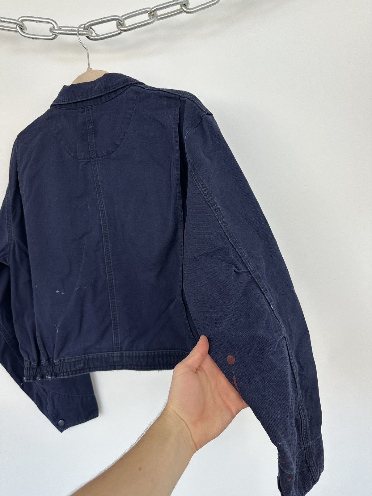 Carhartt Vintage 90s Carhartt Flame Resistant USA Cropped Work Jacket Size US S / EU 44-46 / 1 - 15 Thumbnail