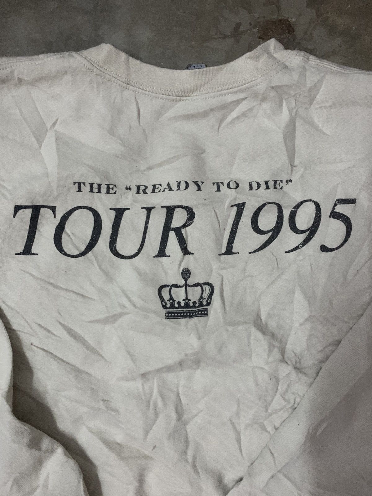 Rap Tees The Notorious Big Tour 1995 Sweatshirt Size US L / EU 52-54 / 3 - 7 Thumbnail