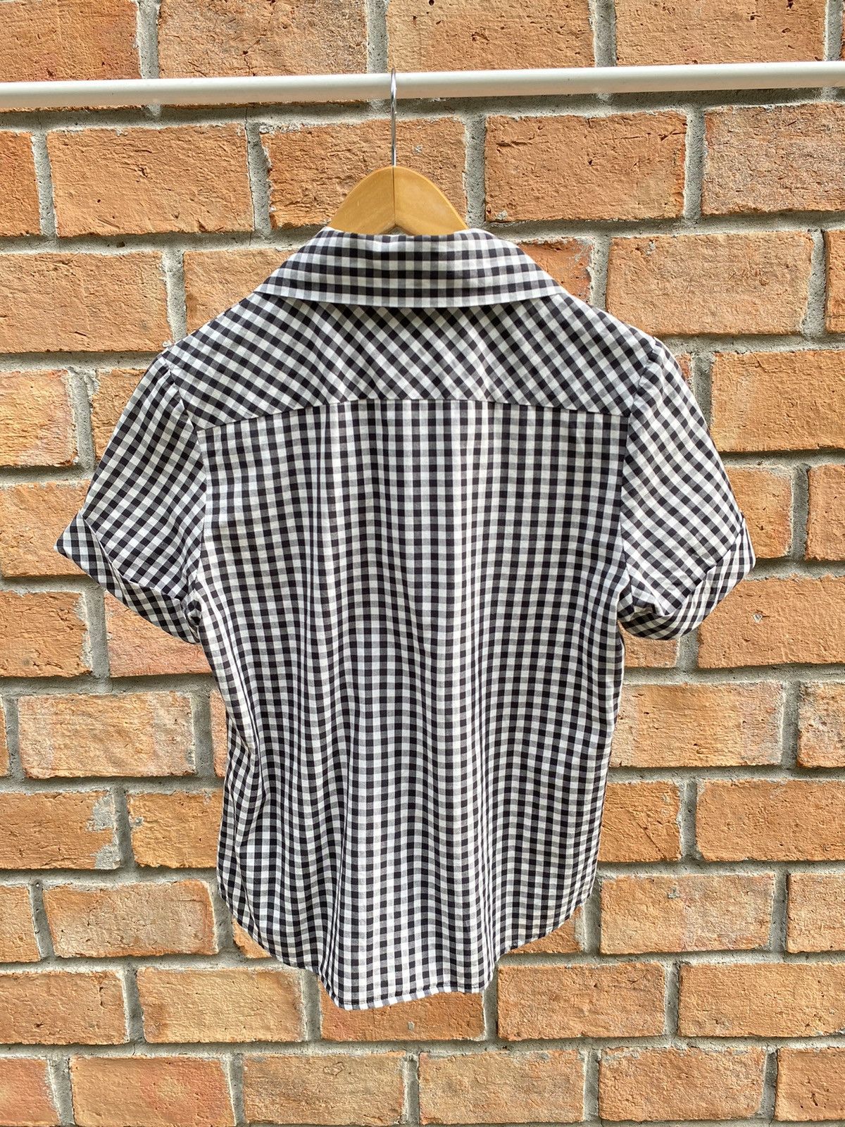 Vivienne Westwood Vivienne Westwood RED LABEL Gingham Embroidered Shirt Size XS / US 0-2 / IT 36-38 - 9 Thumbnail