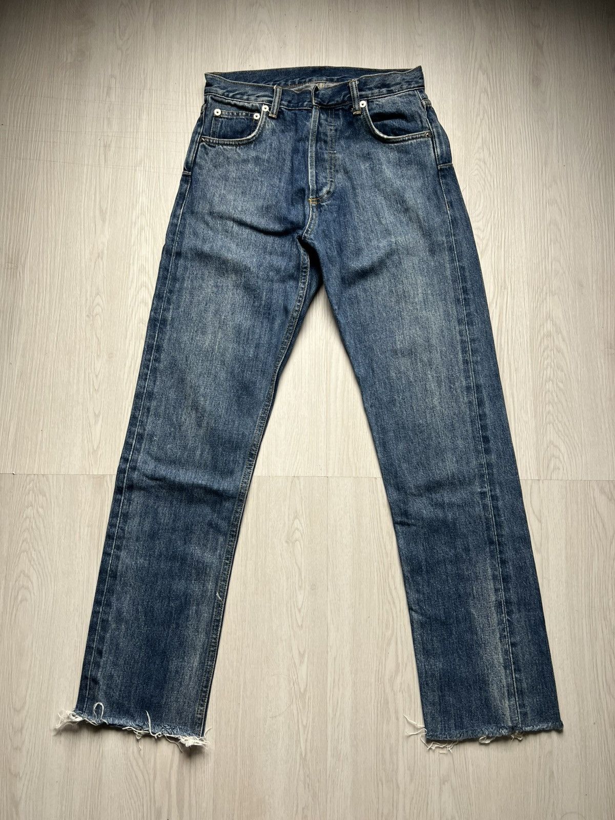 Dior Christian Dior High Waist Raw Hem Jeans Size US 28 / EU 44 - 1 Thumbnail