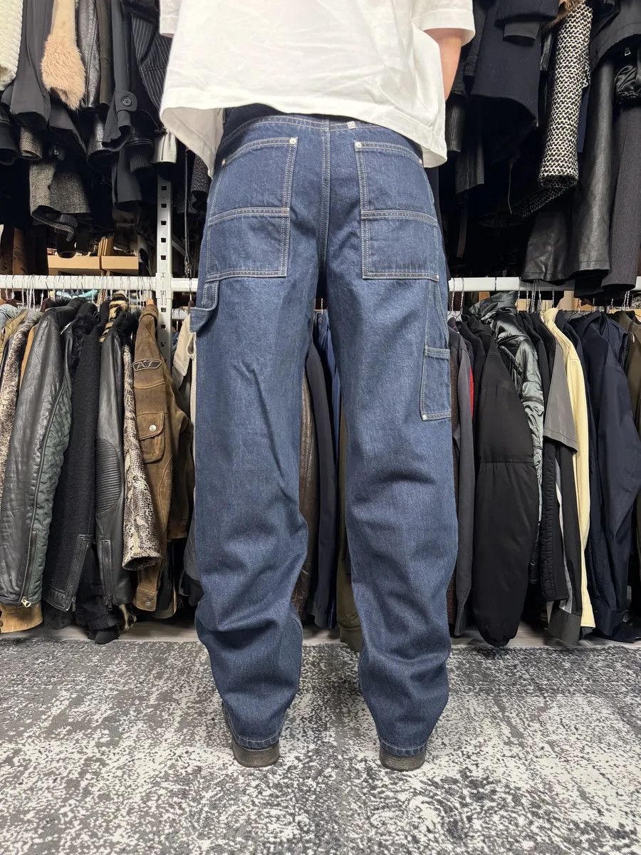 Givenchy SS2024 Givenchy 4G Cargo Denim Brut Carpenter Jeans Size US 32 / EU 48 - 4 Thumbnail