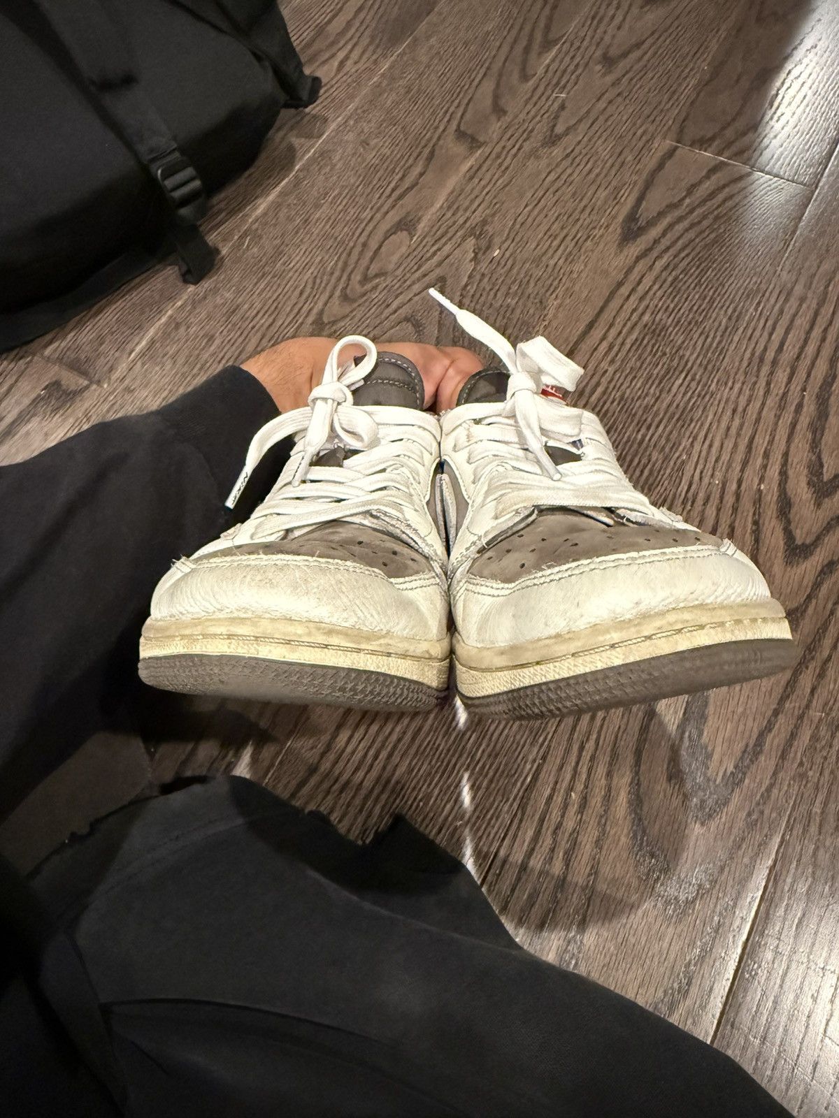 Jordan Brand × Travis Scott Travis Scott Jordan 1 low Reverse Mocha Size US 10.5 / EU 43-44 - 4 Thumbnail