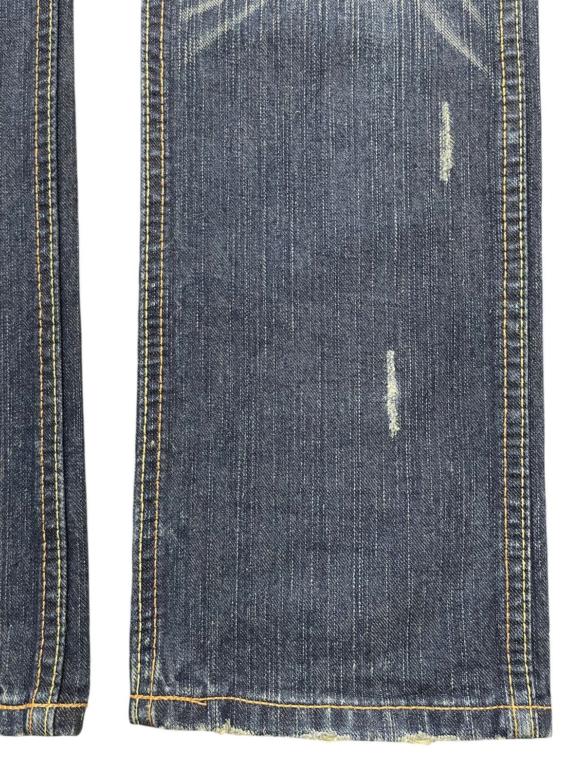 If Six Was Nine Vintange Liberto Mud Wash Faded Clawmark Distress Style Jean Size US 30 / EU 46 - 8 Thumbnail