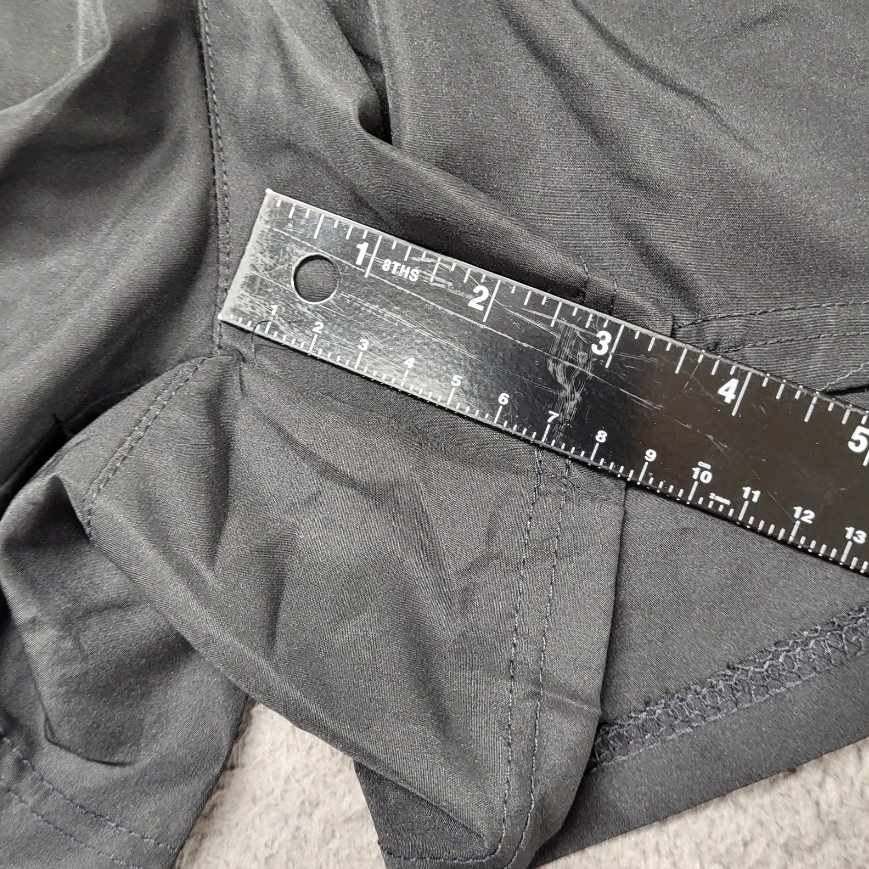 Athletic Works VINTAGE Athletic Works Active Shorts Womens L Black Built-In Pockets Athletic Size 36" / US 14 / IT 50 - 6 Thumbnail