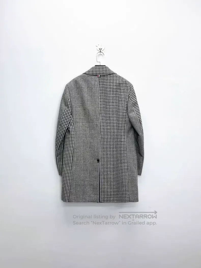 Thom Browne Thom Browne Heavy Wool Linen Blended Long Trench Coat Size US S / EU 44-46 / 1 - 2 Thumbnail
