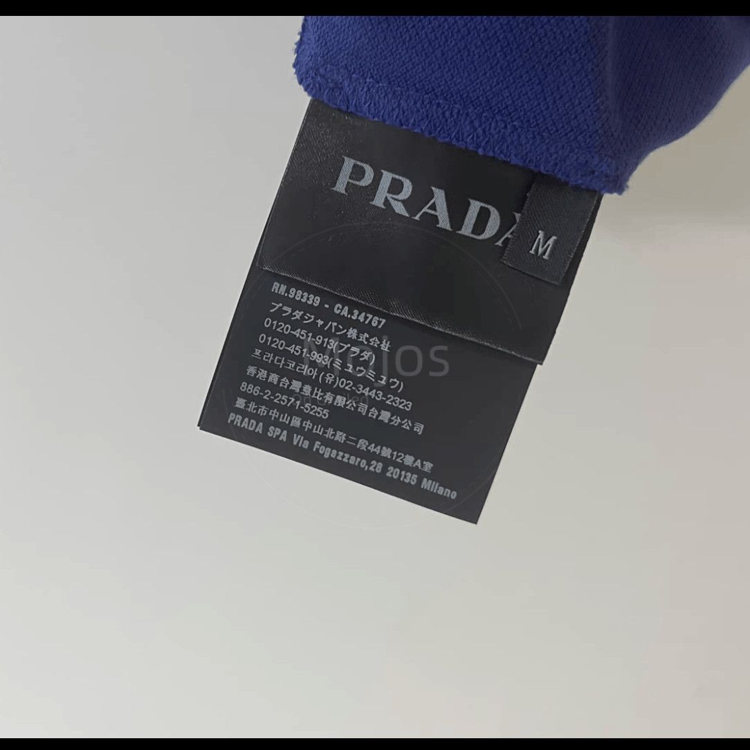 Prada Prada Logo Tag White Line Polo-2508 Size US M / EU 48-50 / 2 - 6 Thumbnail