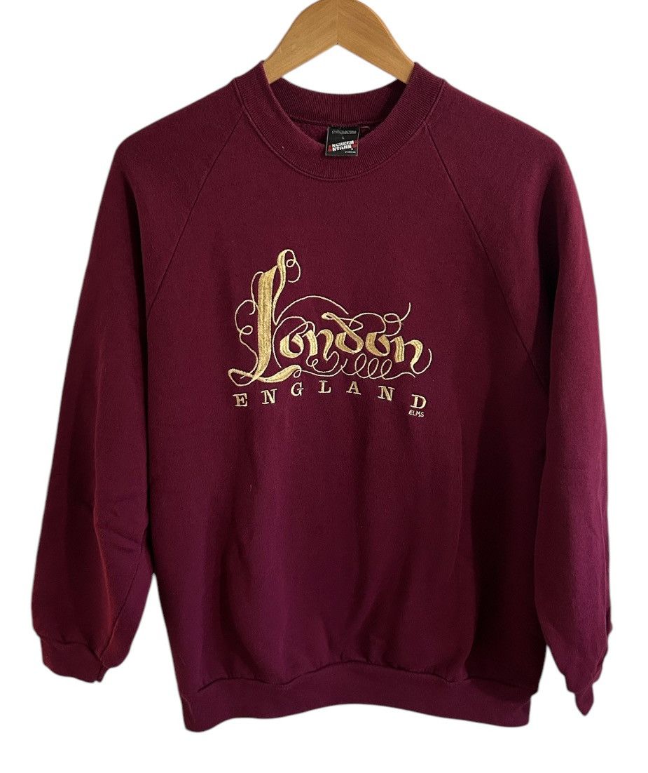 Vintage Vintage Screen Stars London England Sweatshirt Size L Size US L / EU 52-54 / 3 - 1 Thumbnail