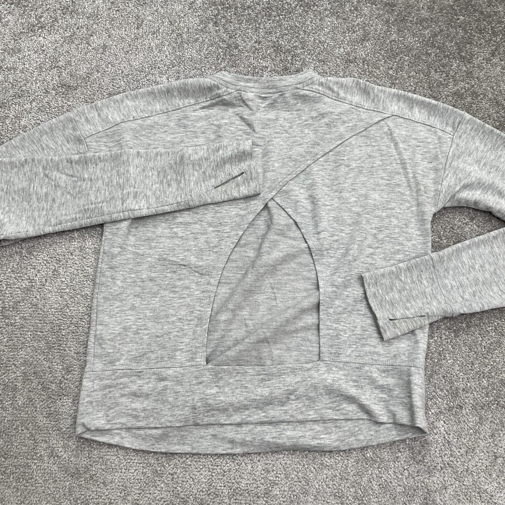 Victoria's Secret Victoria's Secret VSX Sport Sweatshirt Womens S Gray Backless Crew Active Size S / US 4 / IT 40 - 5 Thumbnail