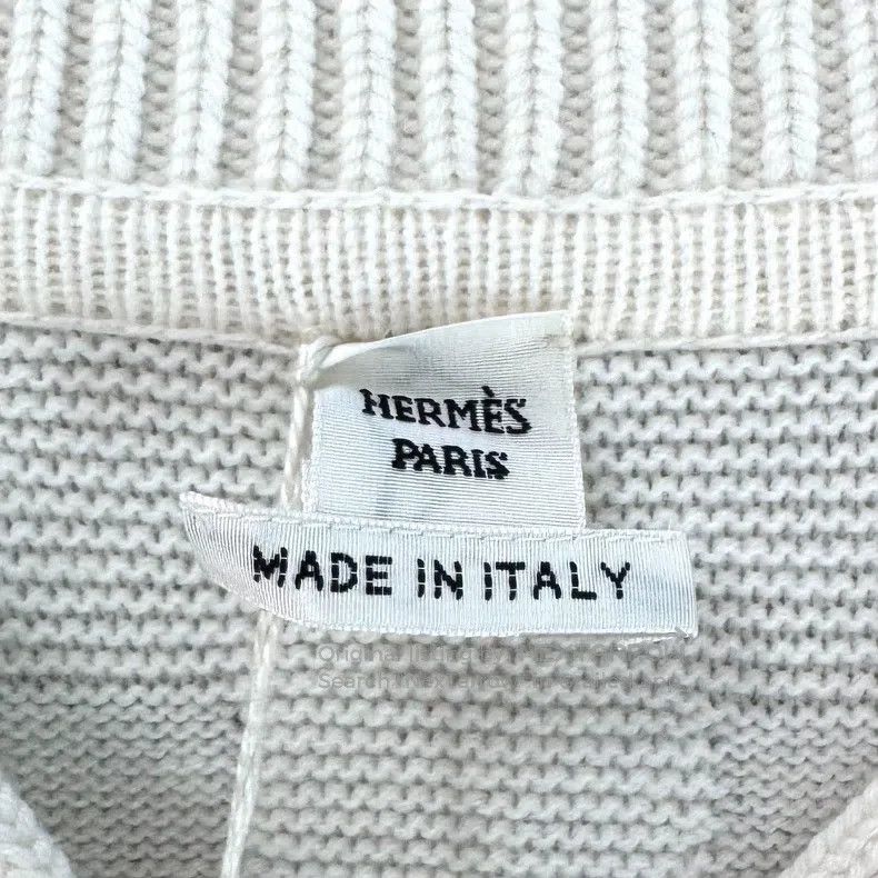 Hermes Hermes Knit Sweater, Open Front V-Neck Size XXS / US 00 / IT 34 - 6 Thumbnail