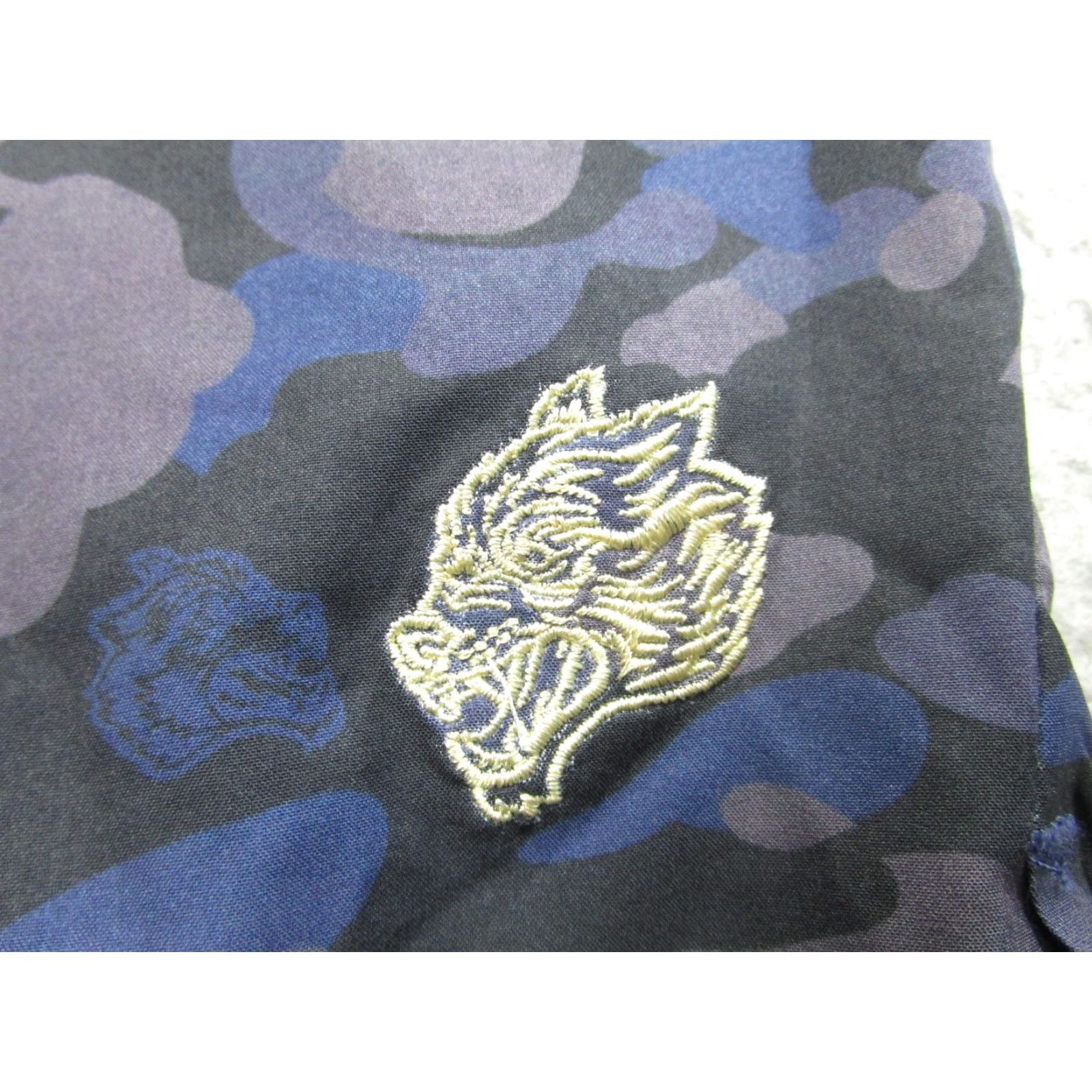 Darc Sport DARC SPORT Shorts Mens Small Blue Camouflage Wolf Compression Lined 6in Inseam Pockets 10-500129-454-S Size US 29 - 3 Thumbnail