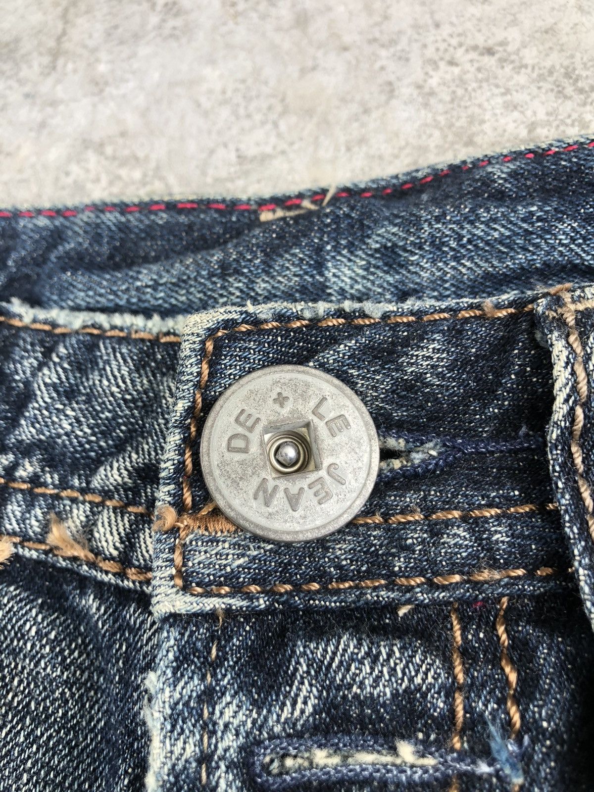 Marithe + Francois Girbaud Marithe Francois Girbaud Flared Jeans Distressed Denim Size US 28 / EU 44 - 8 Thumbnail