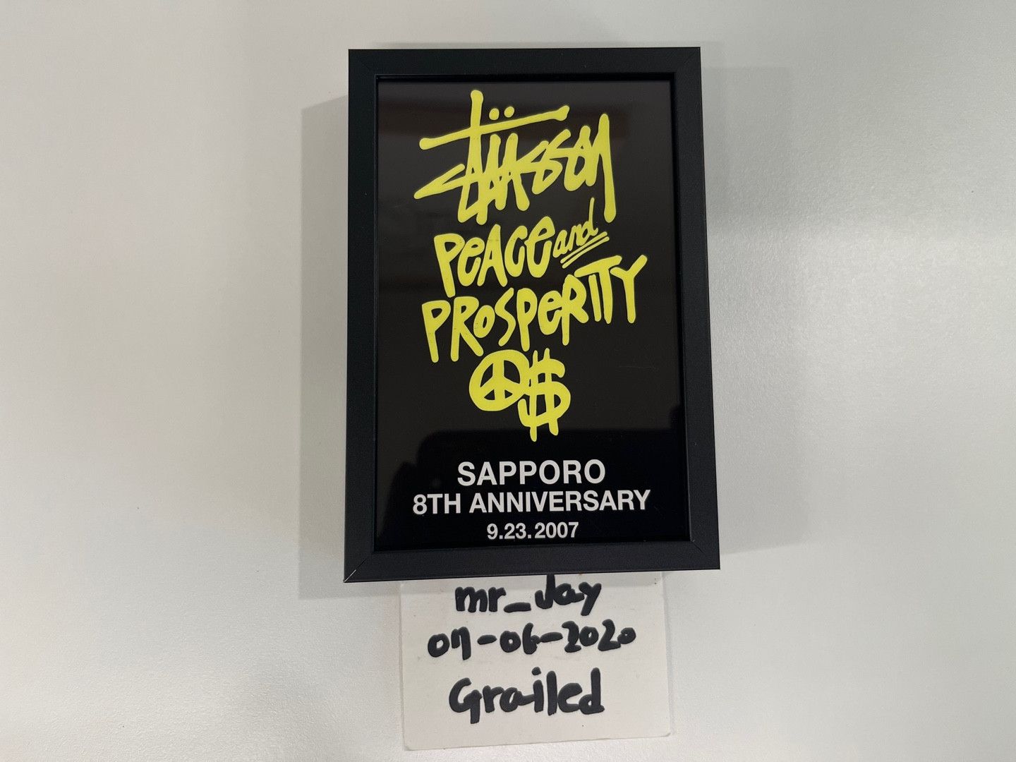 Stussy STUSSY SAPPORO CHAPT art Postercards 2007 Size ONE SIZE - 3 Thumbnail
