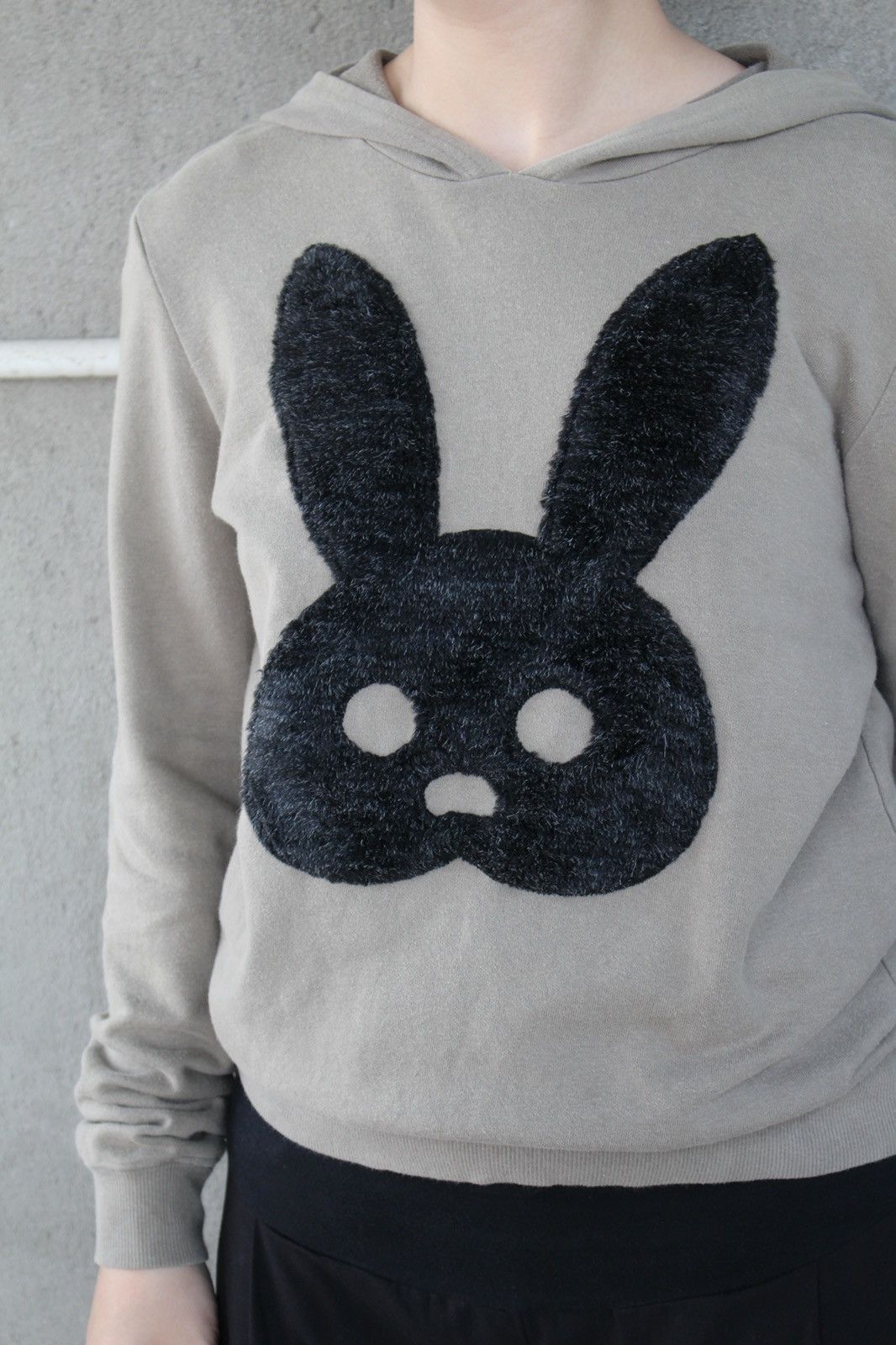 Ne-Net AW2008 NÉ-NET DESIGNED BY KAZUAKI TAKASHIMA RABBIT MASK HOOD Size M / US 6-8 / IT 42-44 - 7 Thumbnail