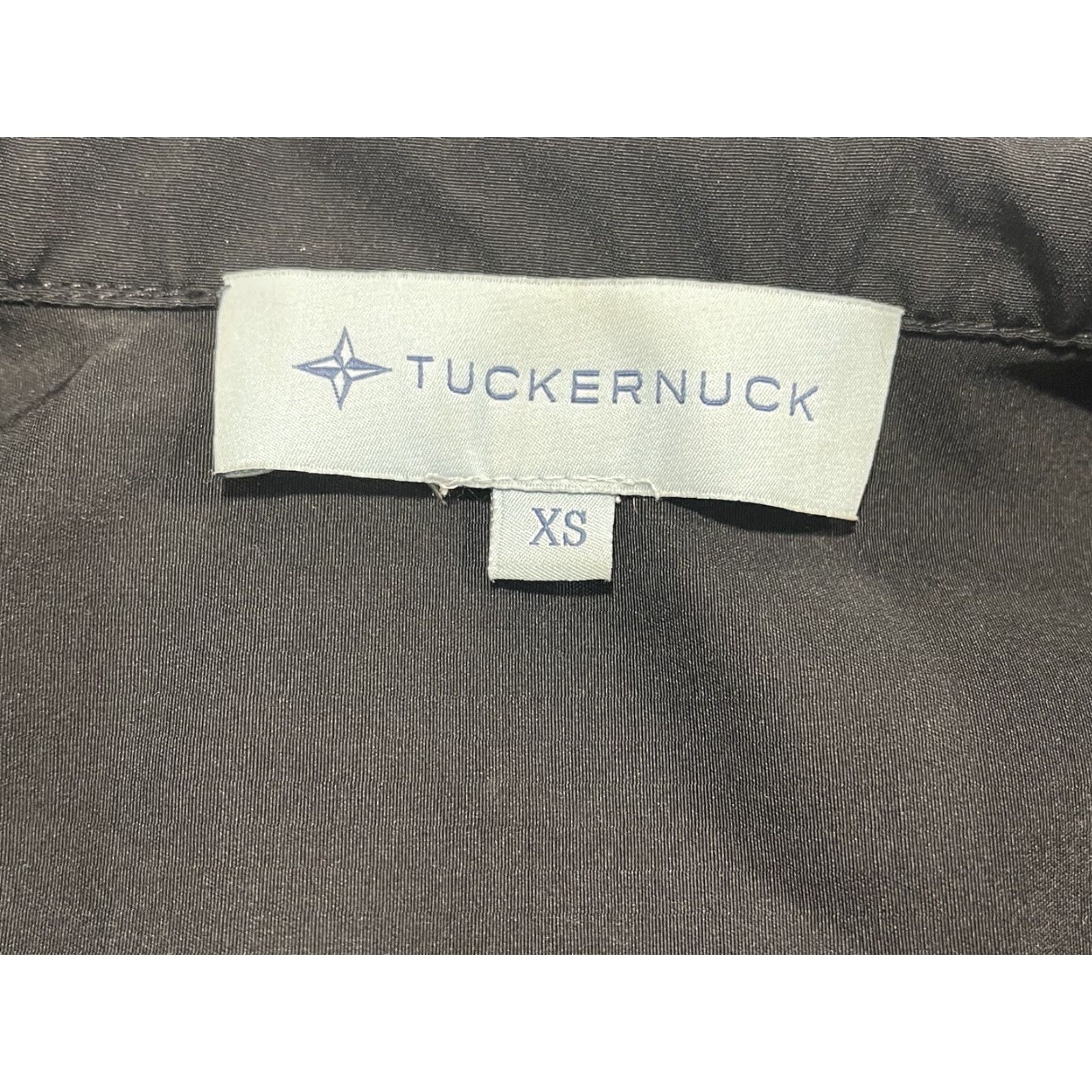 Tuckernuck Dress Women XS Black Pockets Shirt Dress City Classic Womens
