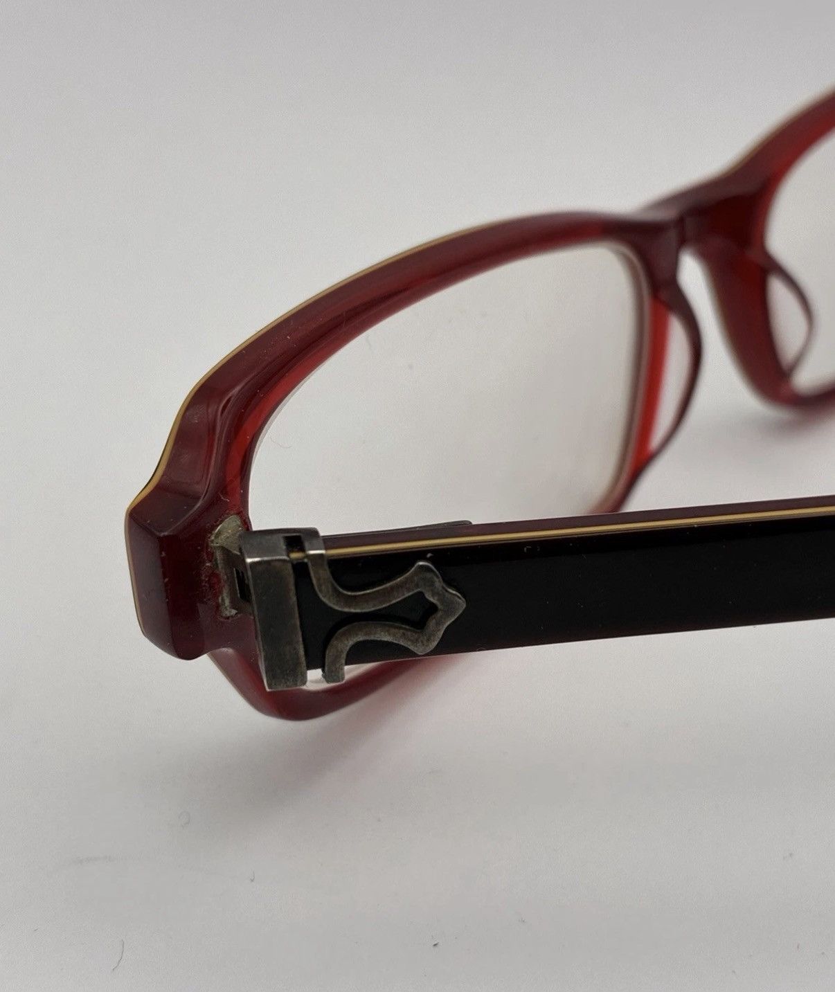 Chrome Hearts CHROME HEARTS HELL BENT glasses red/black Size ONE SIZE - 1 Thumbnail