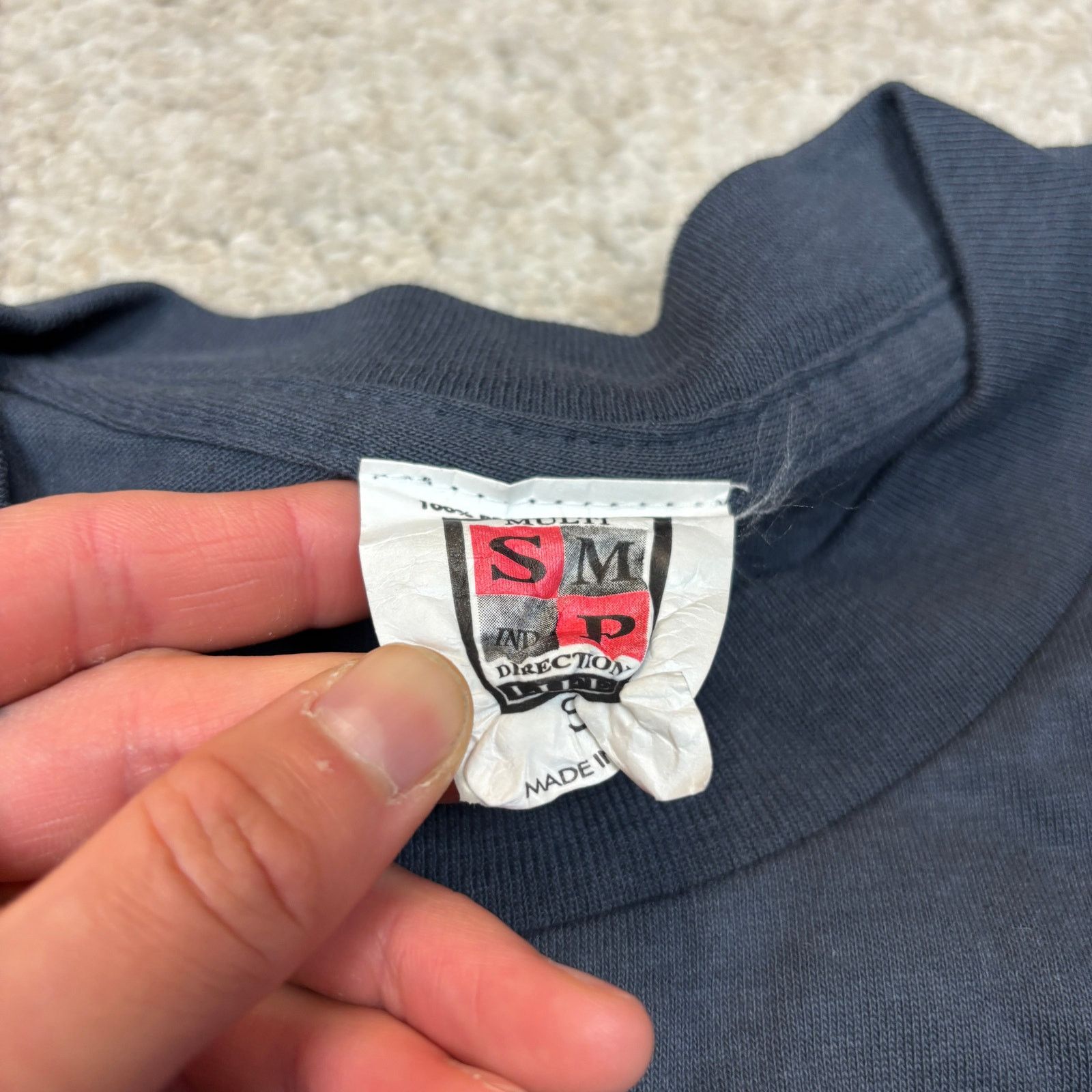 Vintage Vintage 90s SMP Skateboarding STP Parody Logo T Shirt Small Size US S / EU 44-46 / 1 - 5 Thumbnail