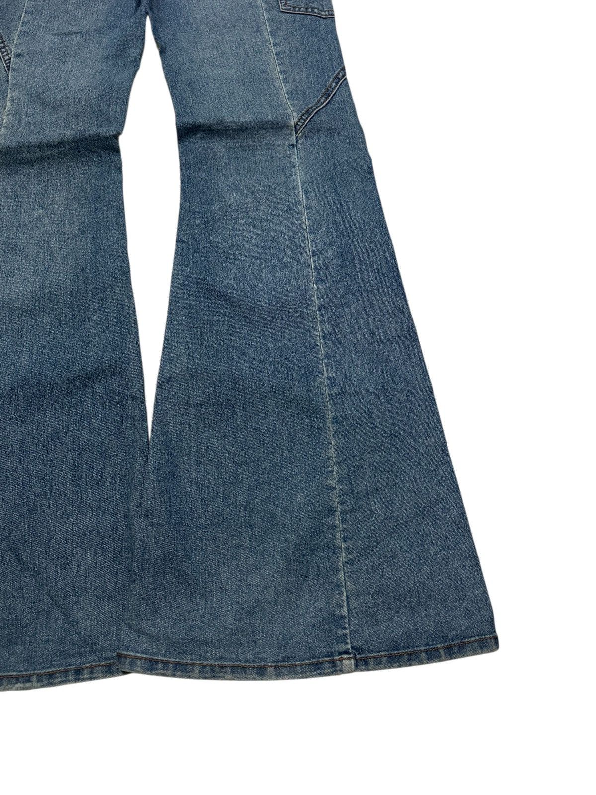 Hysteric Glamour Vintage Y2K Wide Flare Elastic Jeans Stud Detail Unisex Size US 27 - 12 Thumbnail