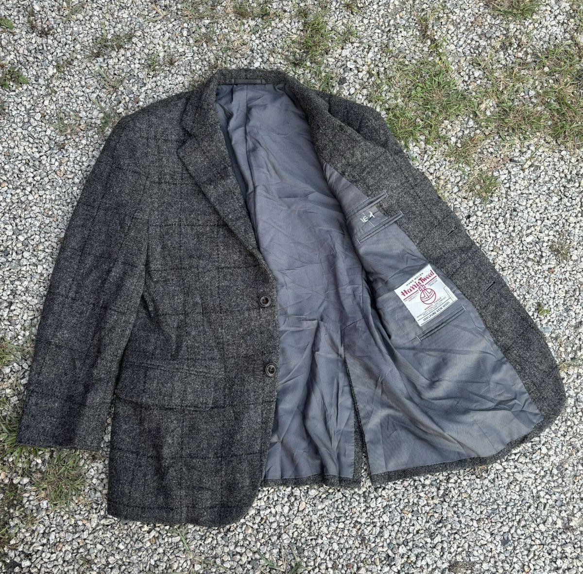Beams Plus × Harris Tweed 🔥HARRIS TWEED CHECKERED BLAZER JACKET Size US S / EU 44-46 / 1 - 3 Thumbnail