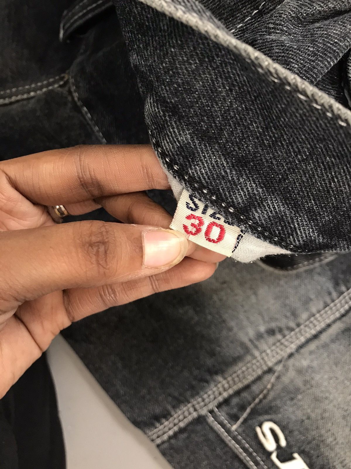 Fox Racing × Vintage Vintage fox racing logo embroidered denim Size US 32 / EU 48 - 8 Thumbnail