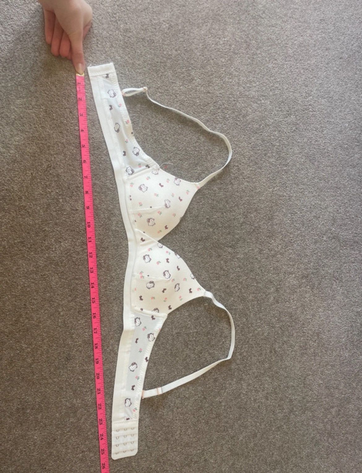 Other Sanrio Hello Kitty Y2K Bra One Size with Measurements Size ONE SIZE - 6 Thumbnail