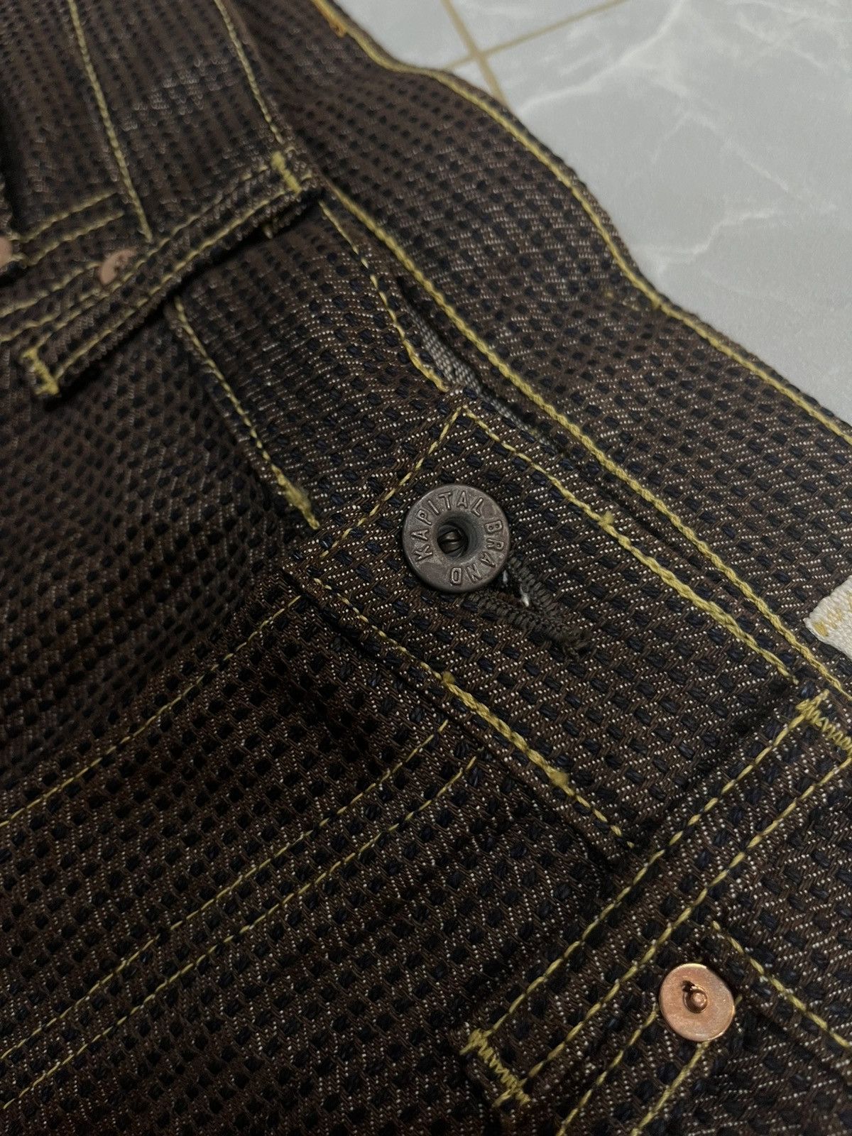 Kapital Kapital Century Denim Monkey Cisco 5p Jeans Size US 36 / EU 52 - 8 Thumbnail
