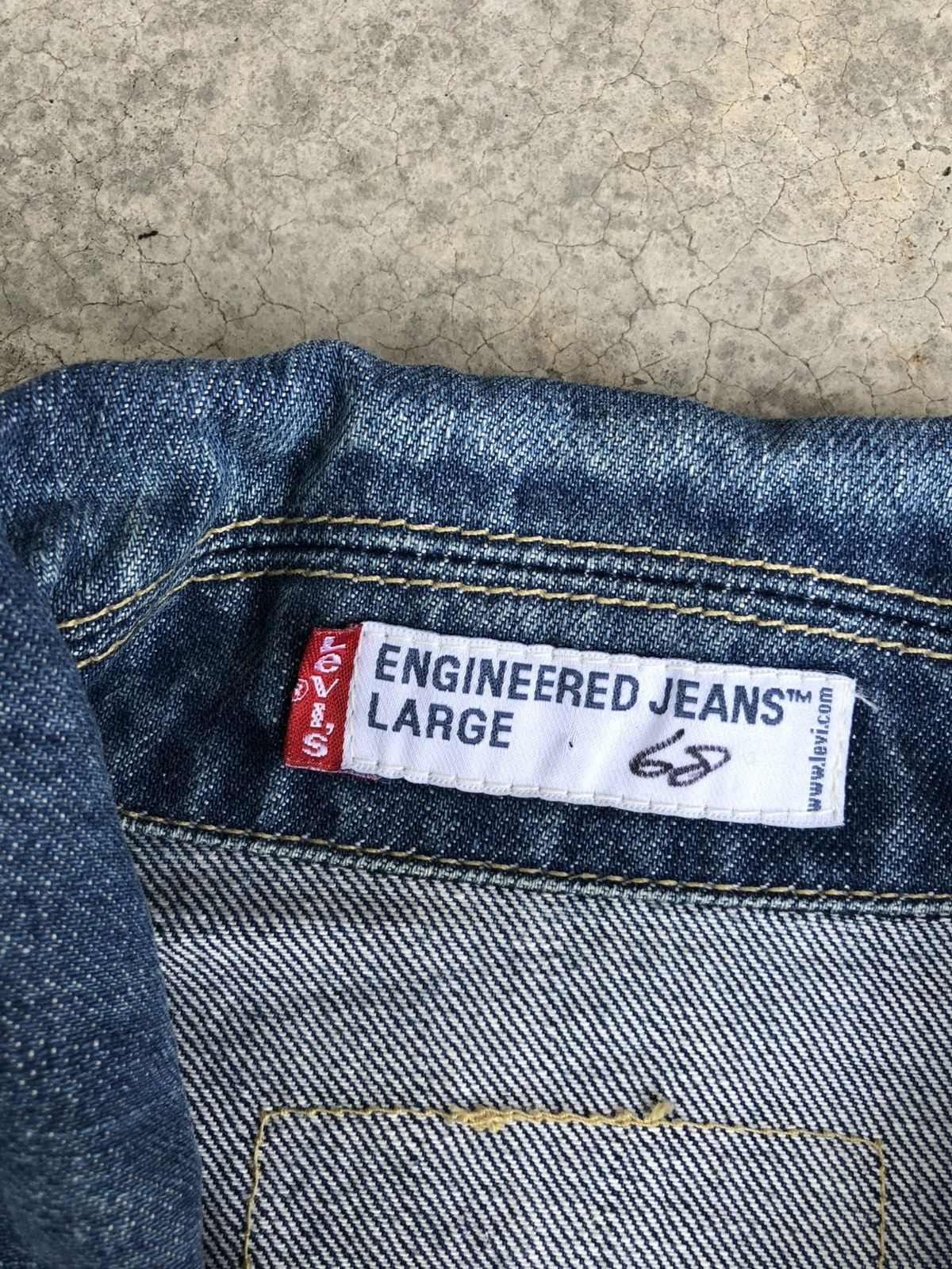 Levi's Y2k Levi’s Engineered Type 1 Denim Jacket Size US L / EU 52-54 / 3 - 20 Thumbnail