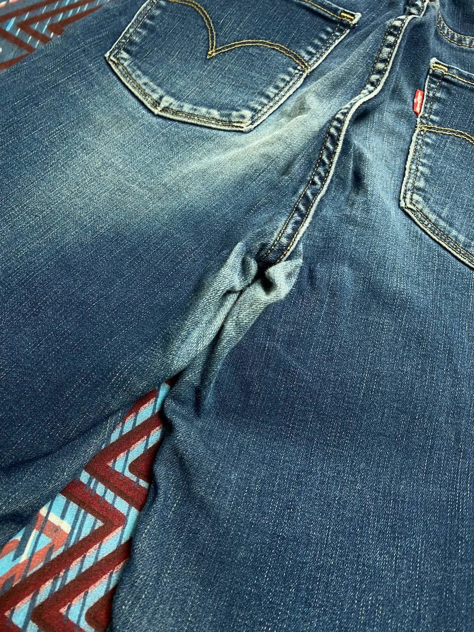 Levi's × Vintage Vintage Levi’s 721 skinny distressed jeans denim size 28 Size 28" / US 6 / IT 42 - 12 Thumbnail