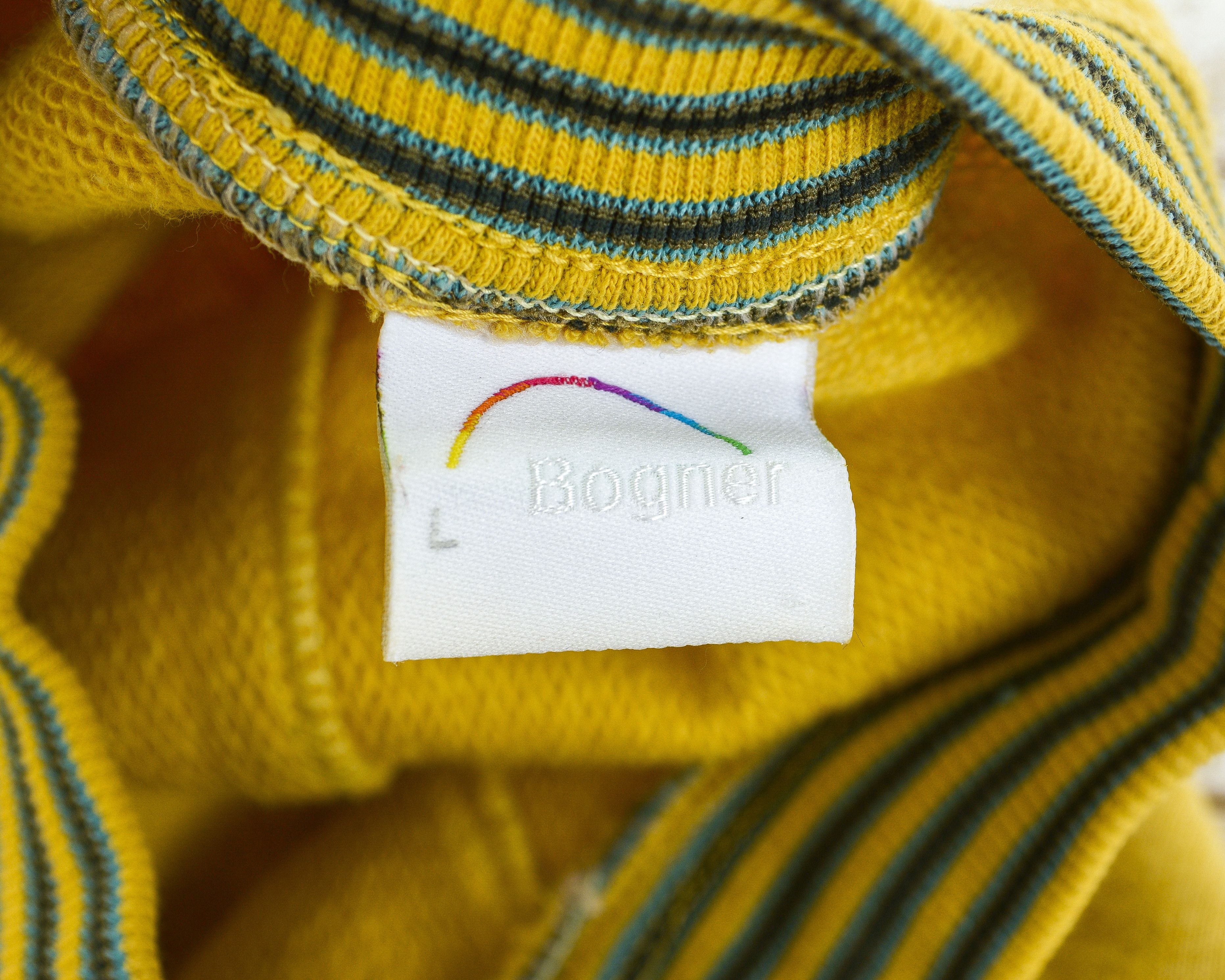 Bogner × Vintage Pullover Sweatshirt Oversized Jumper Half Sleeve Sweater Top Size L / US 10 / IT 46 - 5 Thumbnail