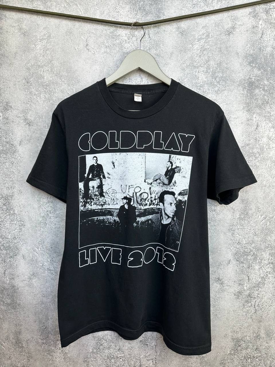 Tultex Coldplay Live 2012 Tour Band T-Shirt Tultex Vintage Rock Tee Size US M / EU 48-50 / 2 - 1 Thumbnail