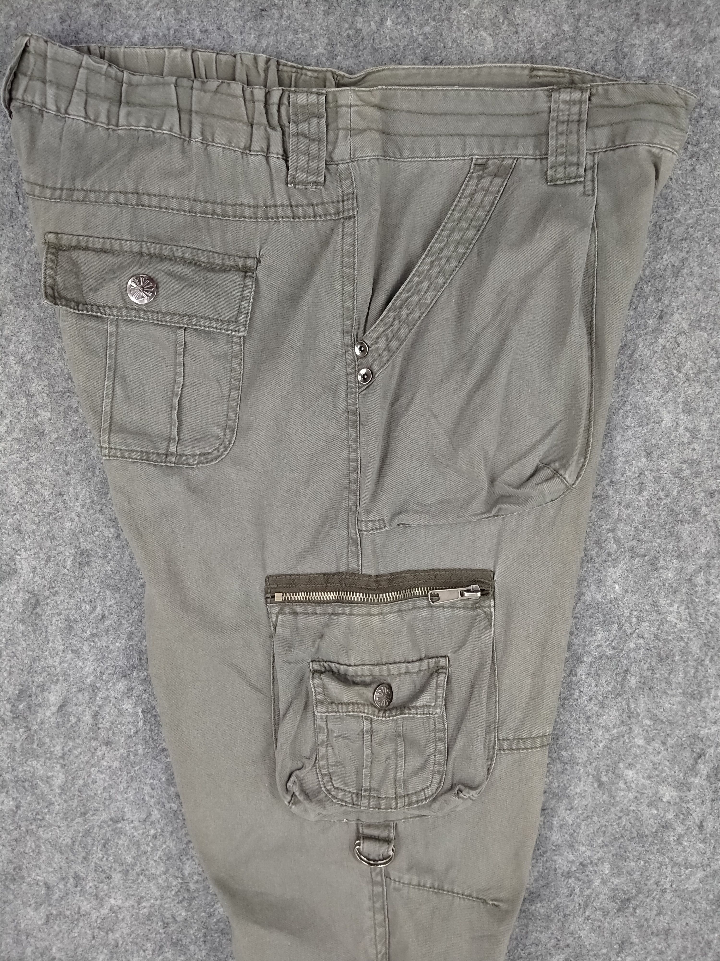 Japanese Brand Jinnee Japanese Brand Cargo Pocket Pants 35x29 -CP088 Size US 35 - 5 Thumbnail