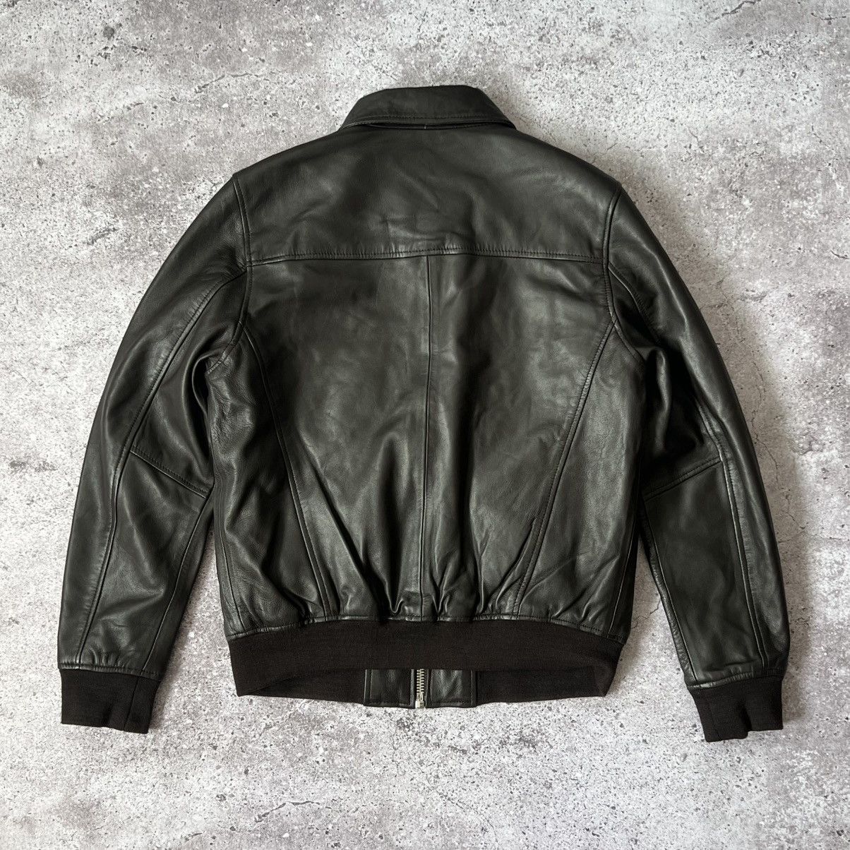 Schott Schott NYC LC Detroit Lambskin Leather Bomber Jacket Size US L / EU 52-54 / 3 - 12 Thumbnail