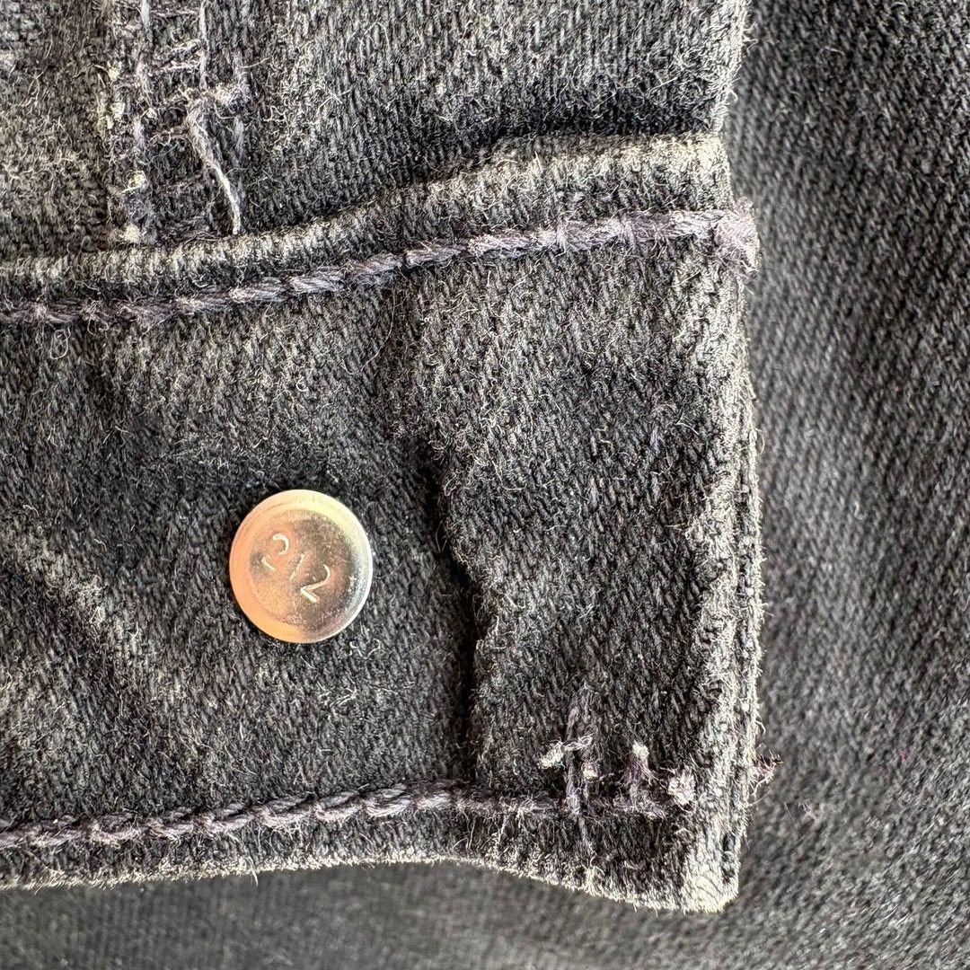 Levi's × Vintage Levi’s 634 1990 90s Vintage W25 L25 Canada Black Denim Jeans Size 25" / US 0 / IT 36 - 7 Thumbnail