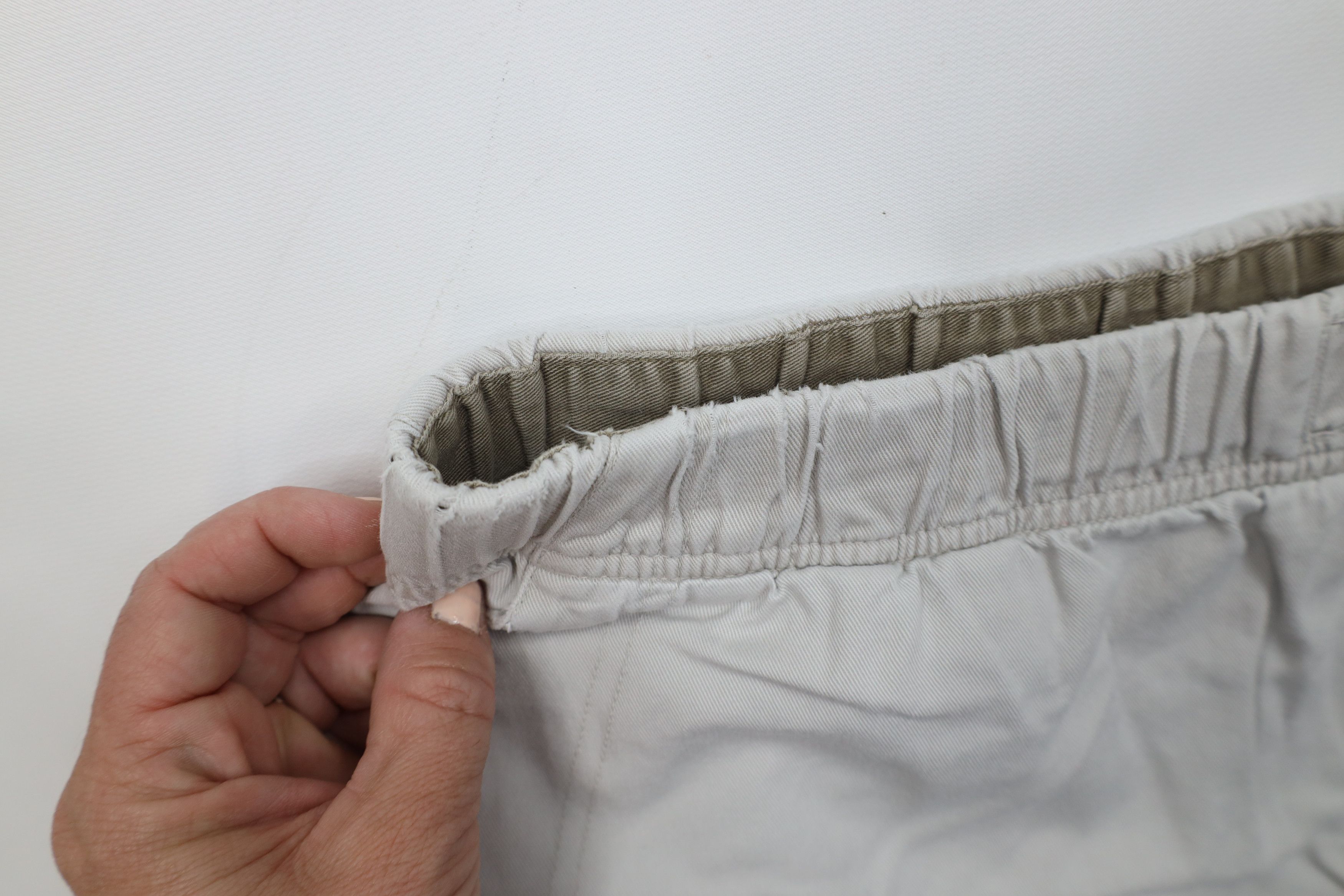 Columbia × Vintage Vintage 90s Columbia Belted Above Knee Shorts Beige Cotton Size US 36 / EU 52 - 8 Thumbnail