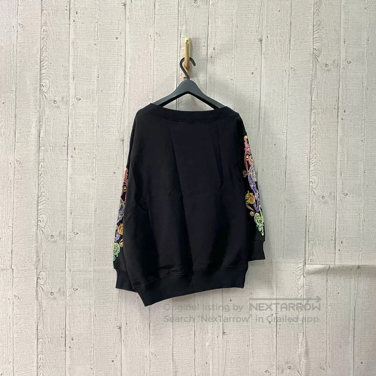 Versace VERSACE Floral Print Sweatshirt. Size XS / US 0-2 / IT 36-38 - 2 Thumbnail