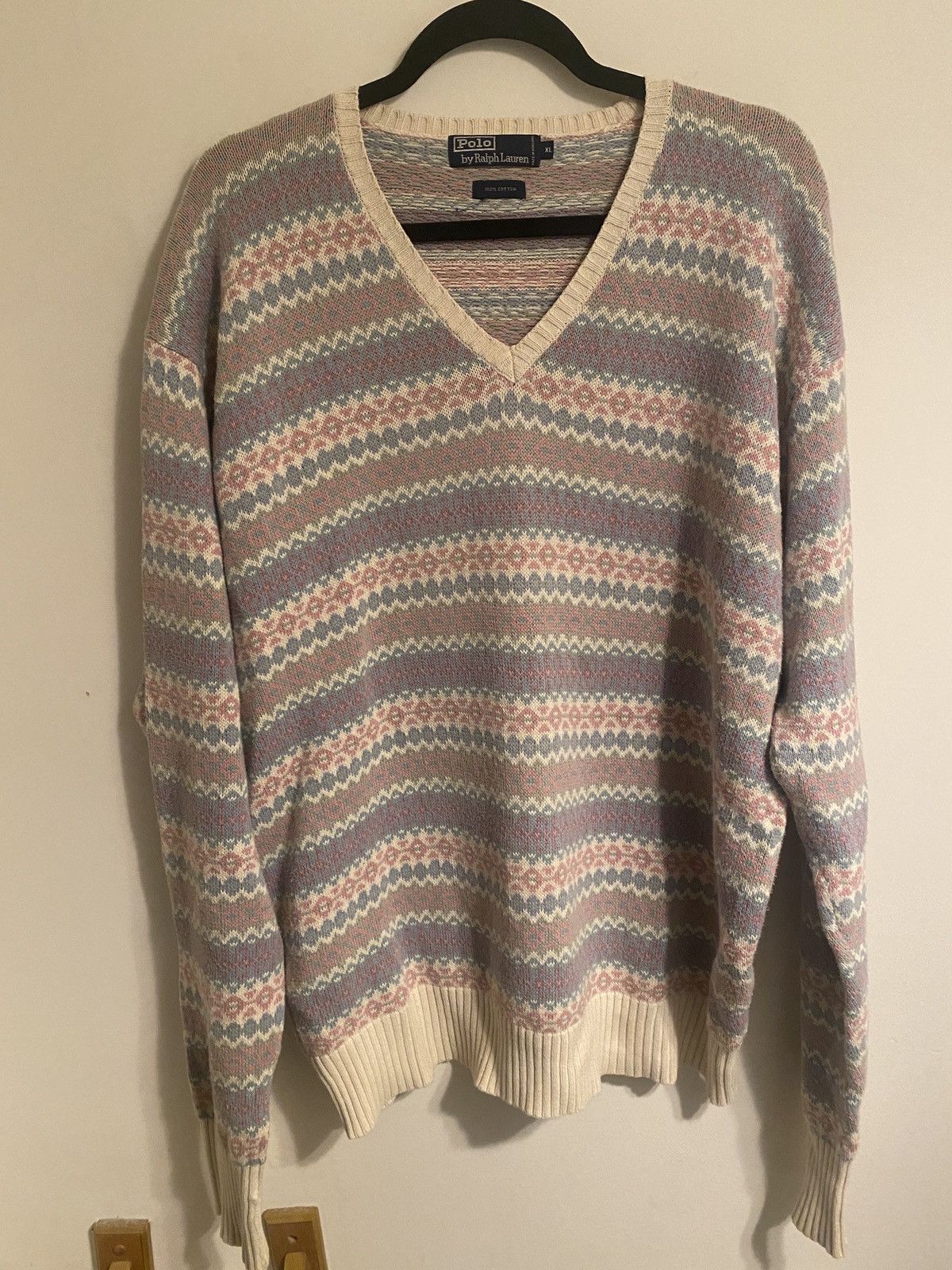 Polo Ralph Lauren Polo Ralph Lauren Fair Isle Sweater Size XL / US 12-14 / IT 48-50 - 1 Thumbnail