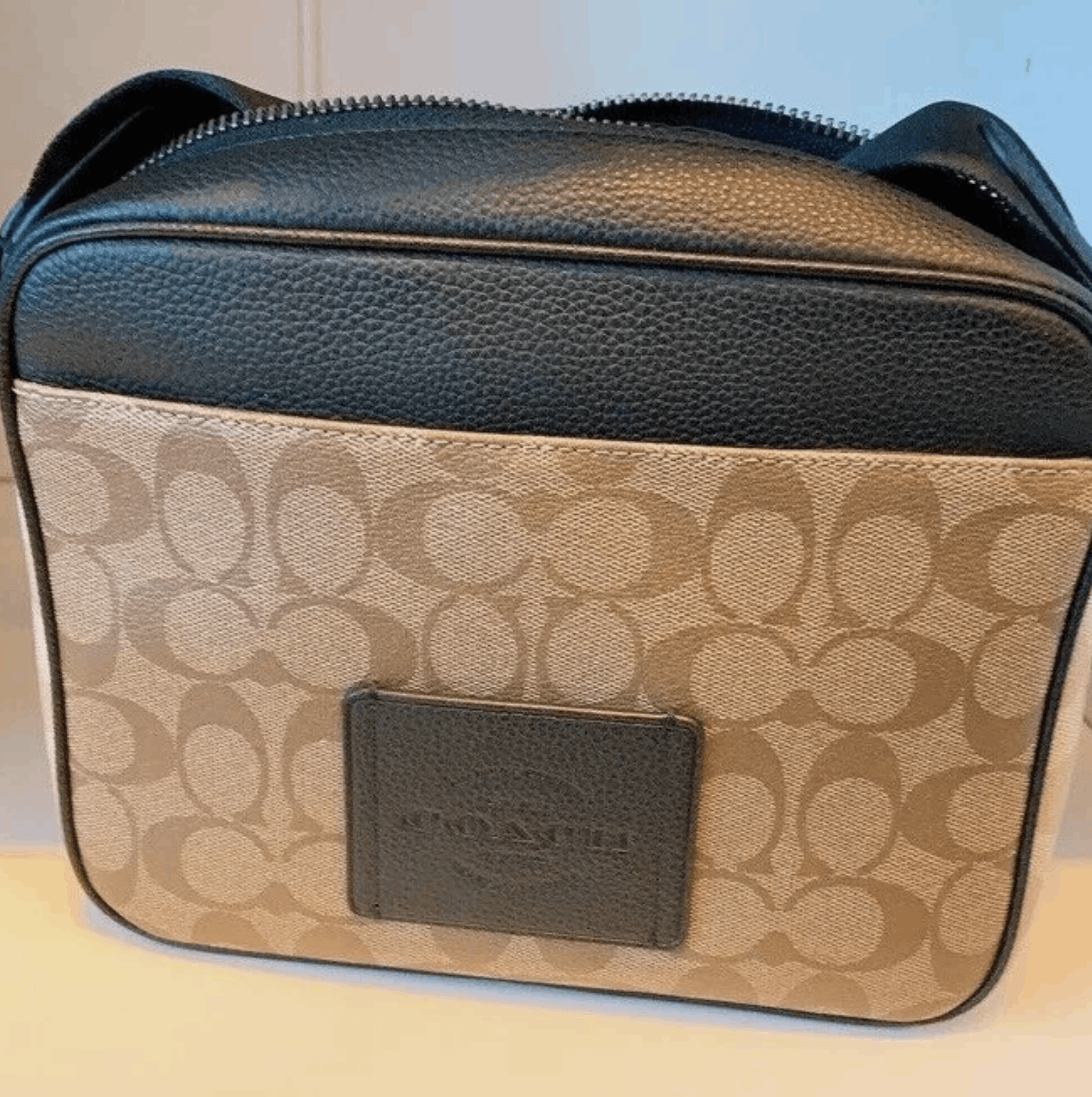 Coach Hudson Crossbody Bag In Blocked Signature Canvas C6080 Size ONE SIZE - 7 Thumbnail