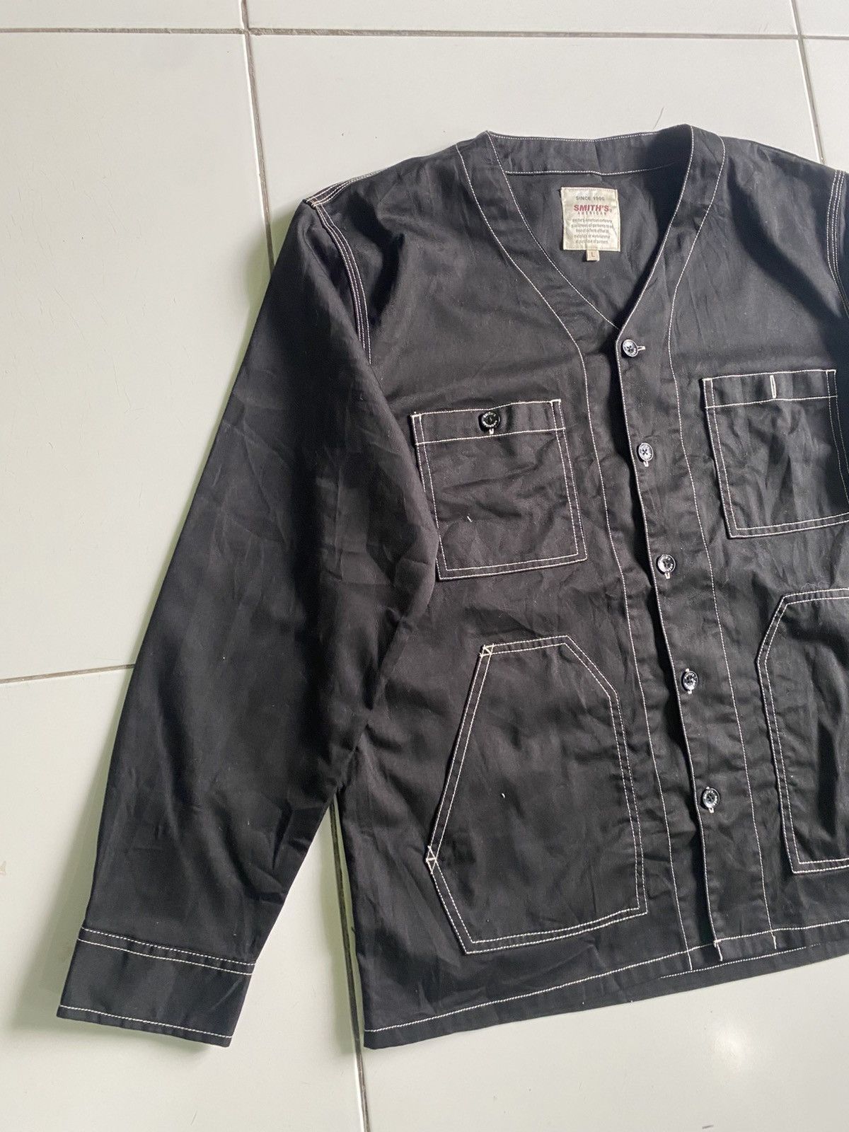Brooklyn Clothing × Smith's American Vintage Smiths American Styler V neck Jacket Size US L / EU 52-54 / 3 - 3 Thumbnail