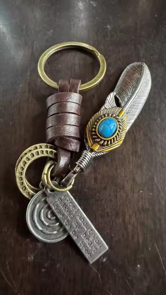 Japanese Brand feather pendant key Size ONE SIZE - 3 Thumbnail