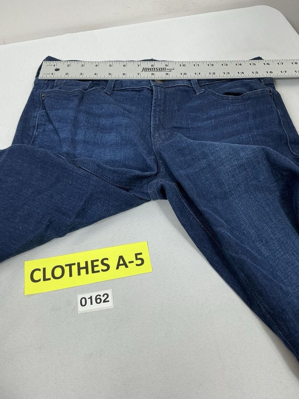 Old Navy Womans Excellent Old Navy Super Skinny Ankle Blue Jeans 12 Size 34" / US 12 / IT 48 - 5 Thumbnail