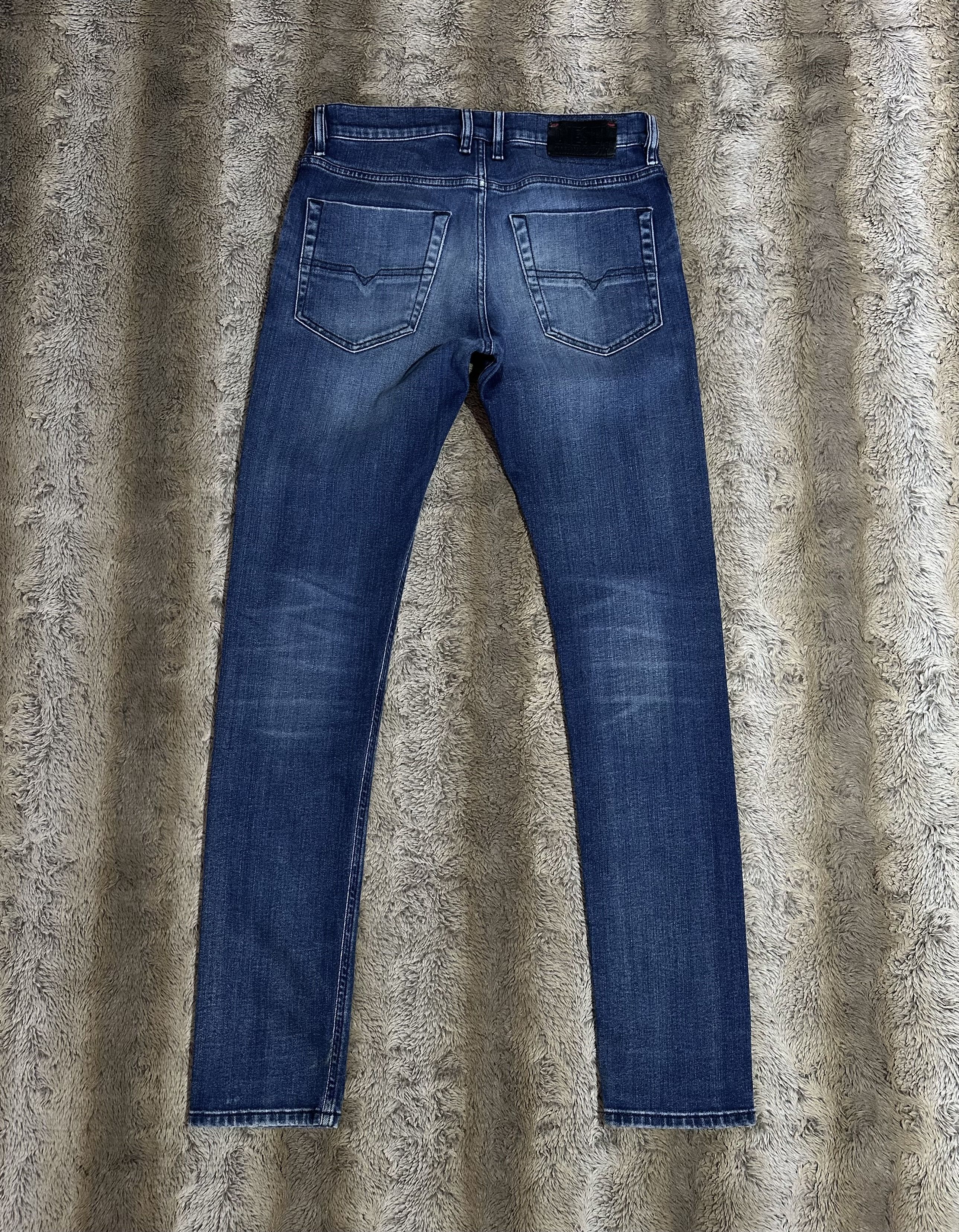 Diesel Diesel Men’s Slim Fit Blue Jeans Denim Classic Wash Size US 32 / EU 48 - 3 Thumbnail