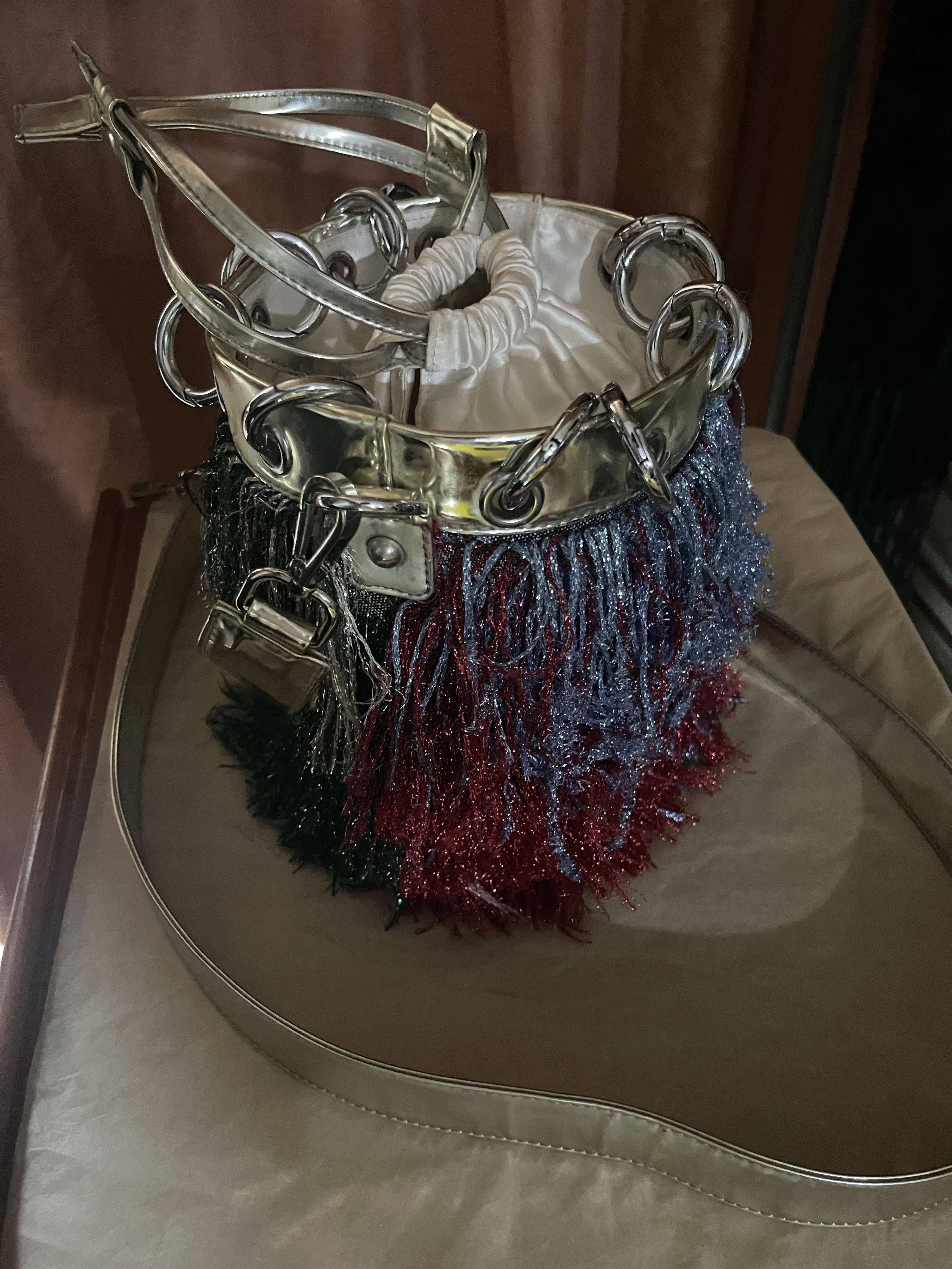 ANGEL CHEN Angel Chen Fringe Bucket Bag Size ONE SIZE - 6 Thumbnail