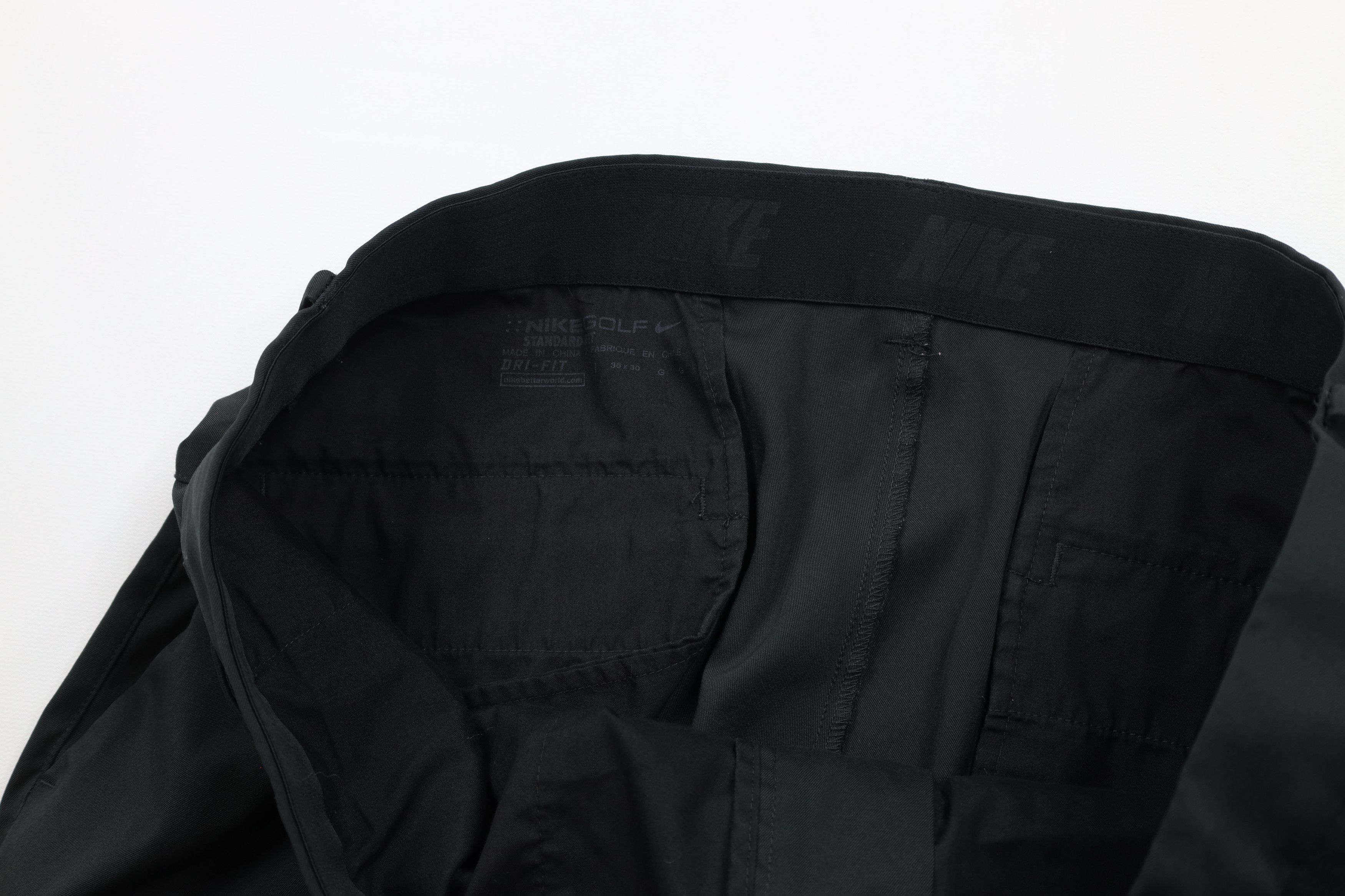 Nike × Vintage Nike Golf Dri-Fit Fit Flex Tech Flat Front Golfing Pants Size US 36 / EU 52 - 6 Thumbnail