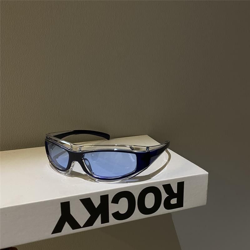 Electric Visual Punk Street ins style custom avant-garde sunglasses Size ONE SIZE - 1 Thumbnail