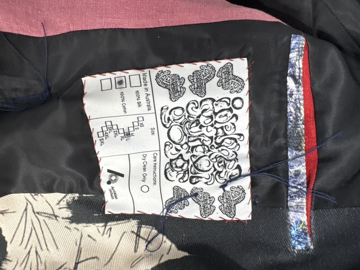 Other Hand Painted Blazer with Charms Size 50S - 3 Thumbnail