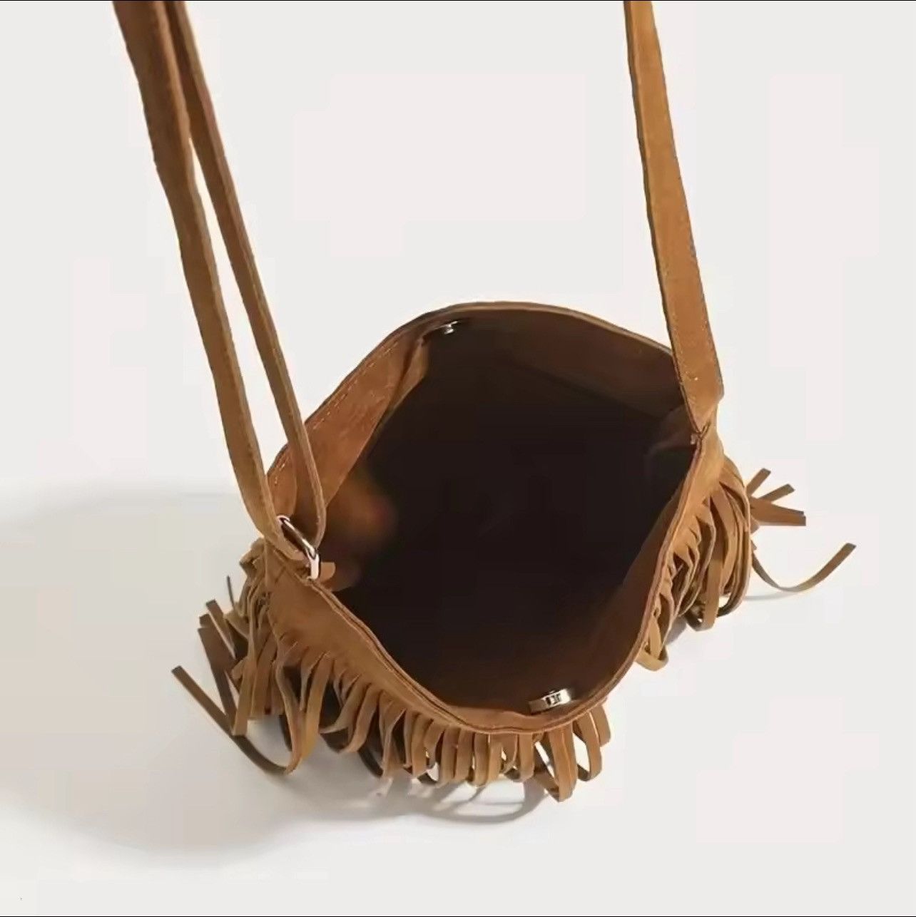 Japanese Brand × Vintage Boho Style Fringe Crossbody Bag Size ONE SIZE - 3 Thumbnail