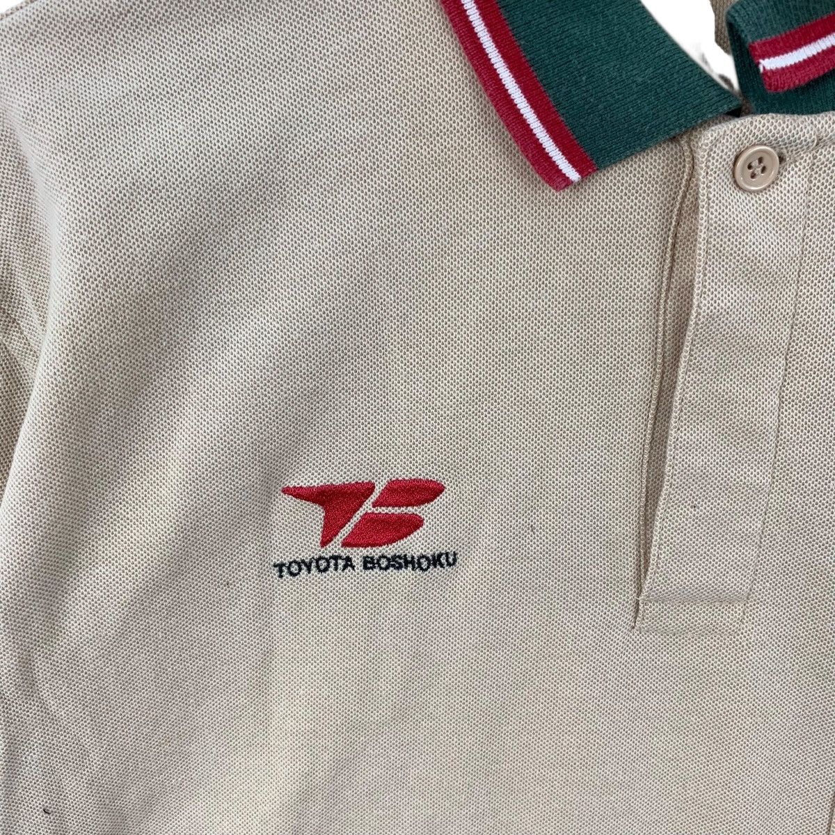 Vintage Vintage TOYOTA BOSHOKU ENGINEER Automotive Polo Tee Shirt Size US L / EU 52-54 / 3 - 7 Thumbnail