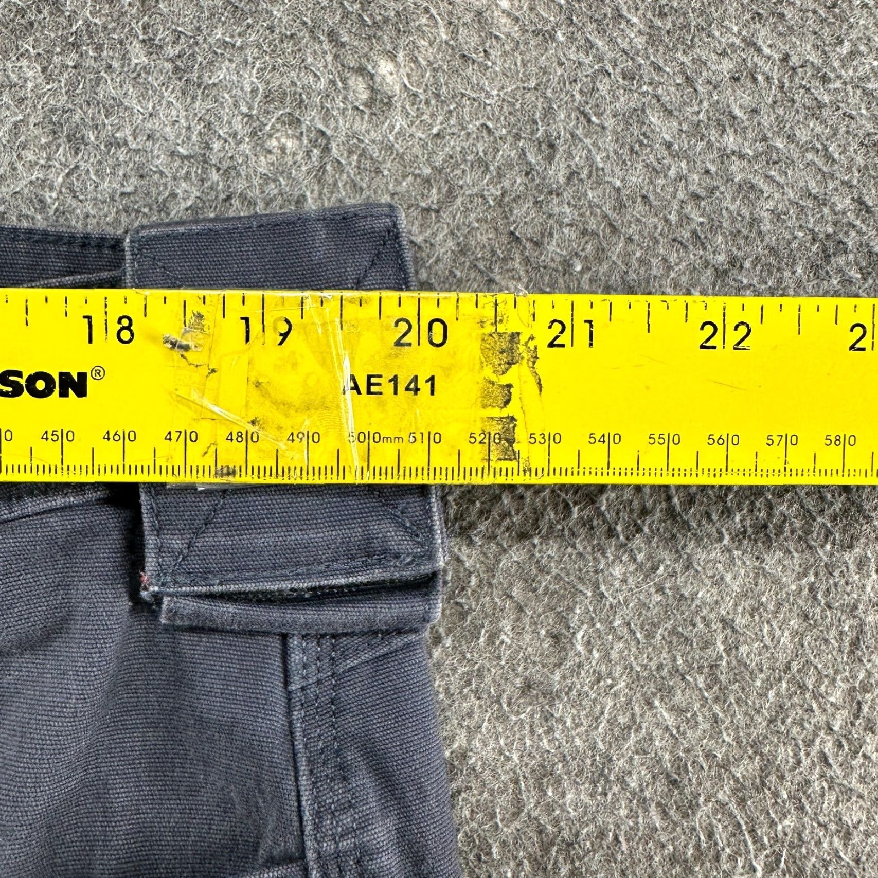 Vintage Duluth Pants Mens 40x30 Grey Cotton Canvas Cargo Pocket Relaxed Straight Cargo Pant Mens Regular 40 Grey Cushion Pockets Workwear Casual Vintage No Size US 40 / EU 56 - 6 Thumbnail