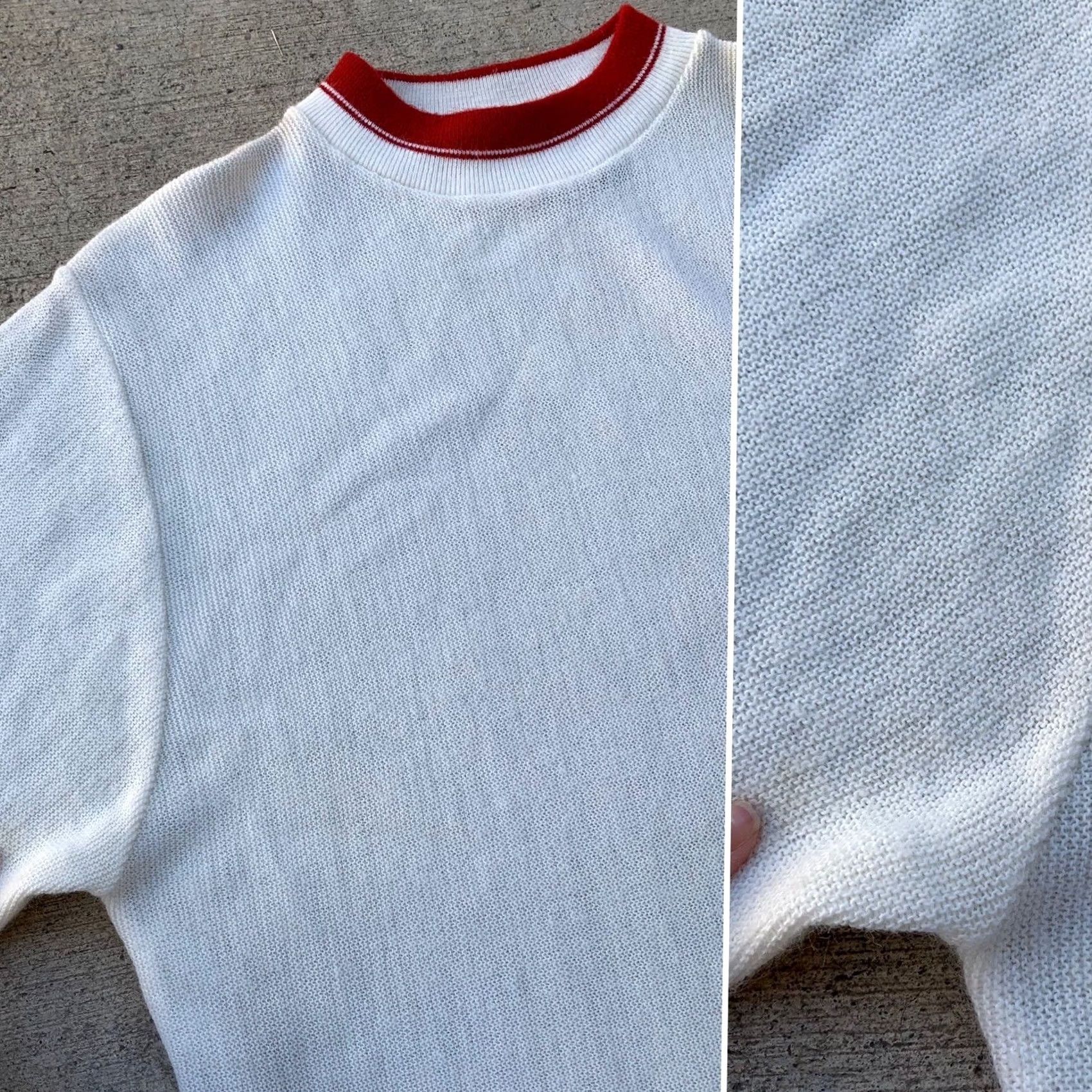 Vintage VINTAGE Puritan Gary Player golf short sleeve sweater mock neck mod Size L Shirt Adults Ivory 1960s GoGo Mens Size US L / EU 52-54 / 3 - 4 Thumbnail