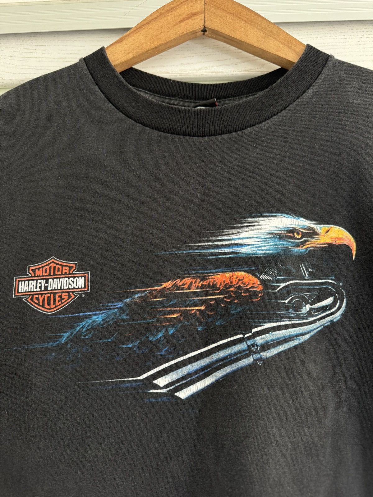 Harley Davidson Vintage Harley Davidson 2002 New Orleans Eagle T-shirt Tee Size US M / EU 48-50 / 2 - 5 Thumbnail