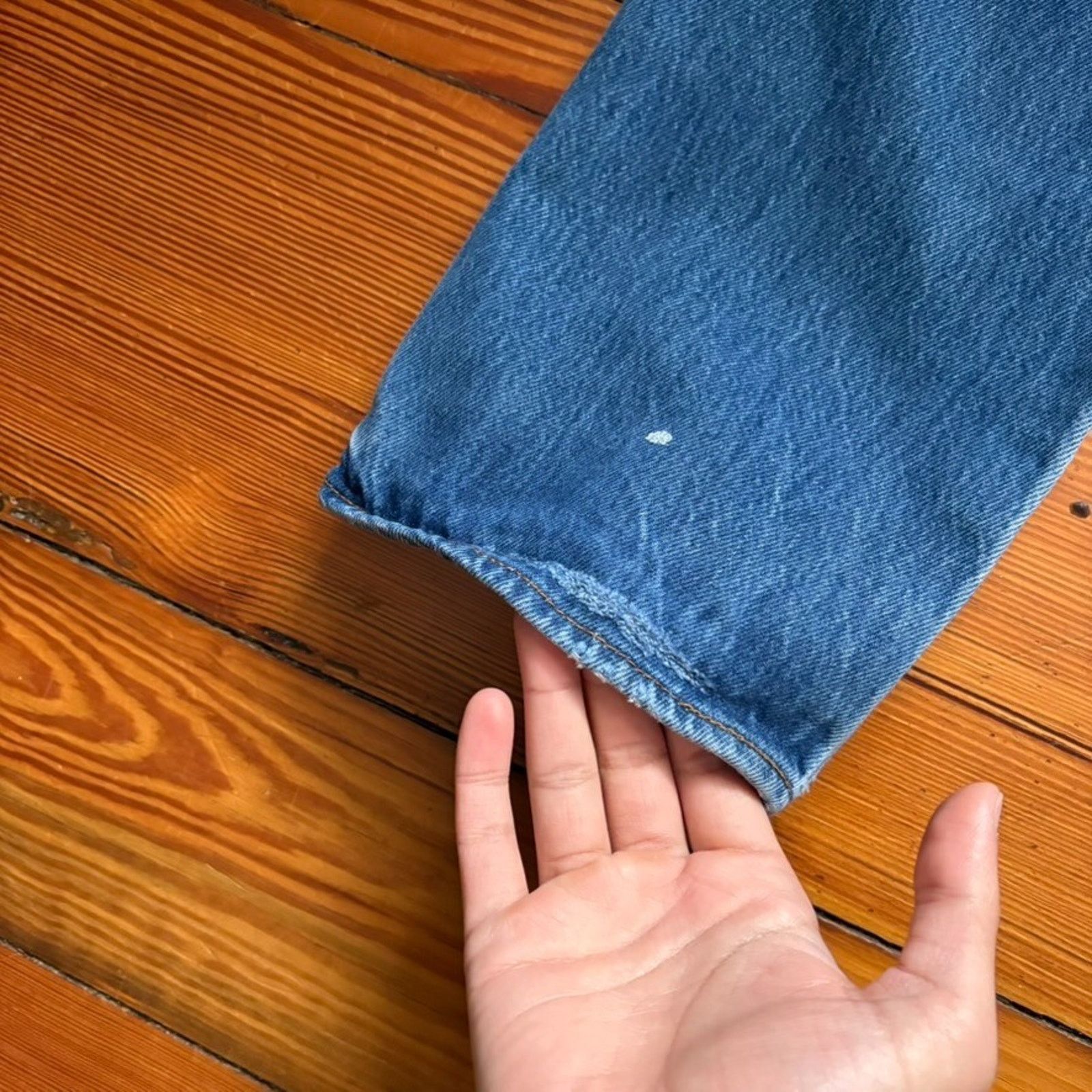 Levi's Levi’s 501 Jeans Men’s 32X29 (32X32 Tag) Straight Denim Size US 32 / EU 48 - 8 Thumbnail